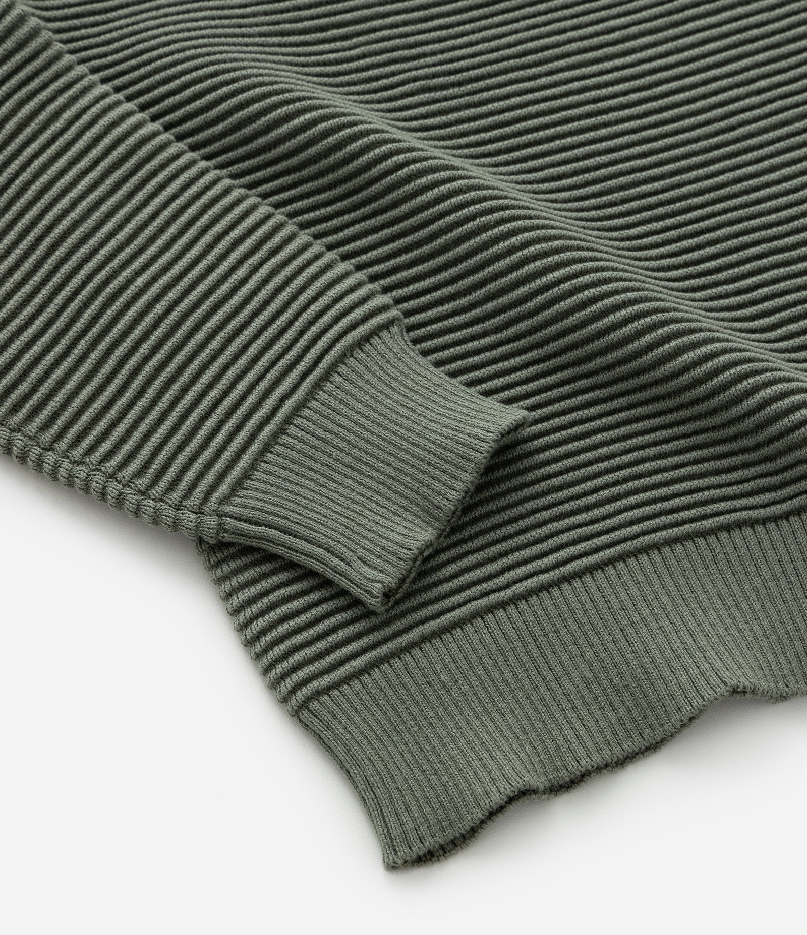 Blusão Infantil Canelado com Cava Raglan - Tam 5 a 14 Anos Verde 4