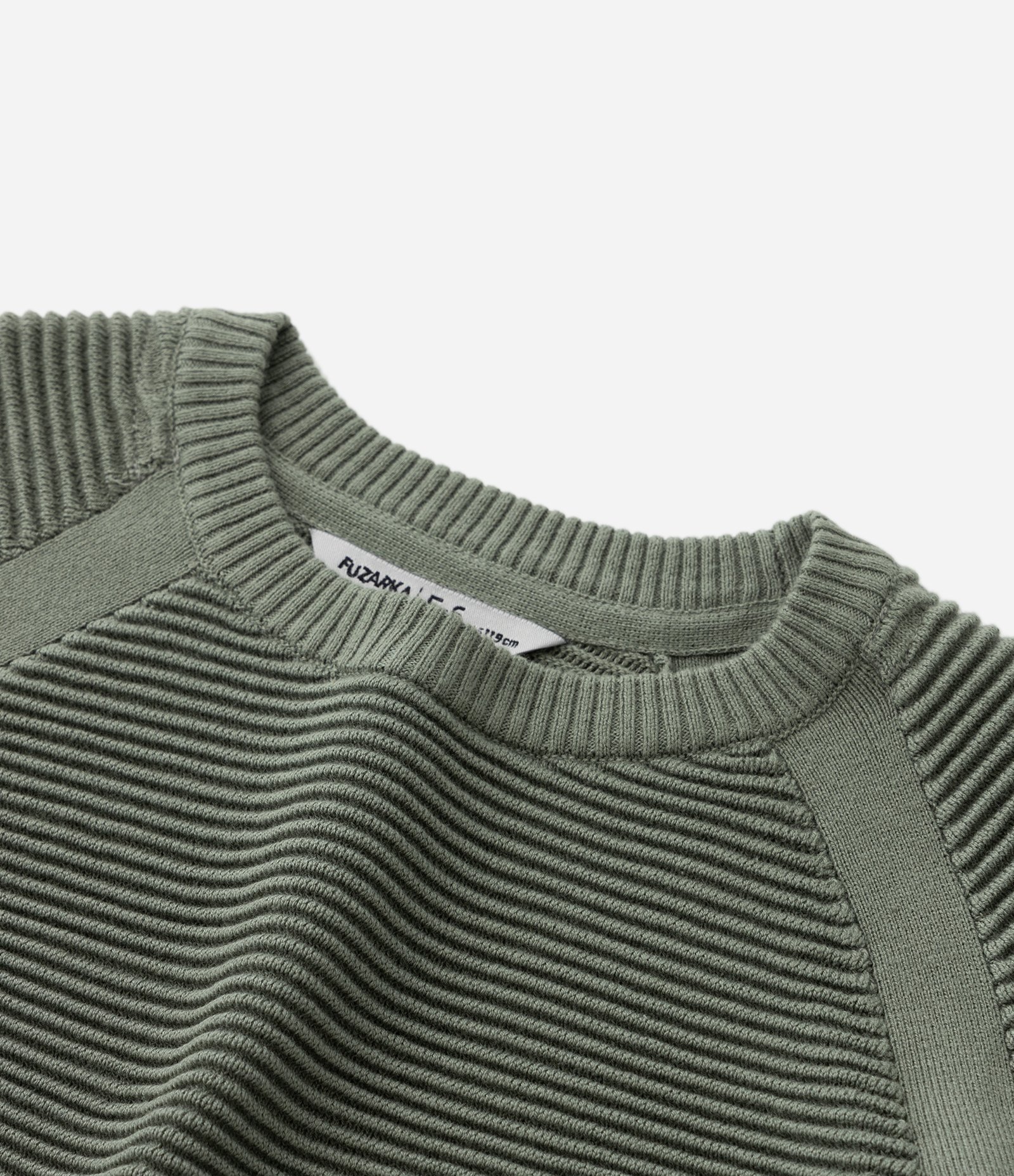 Blusão Infantil Canelado com Cava Raglan - Tam 5 a 14 Anos Verde 5