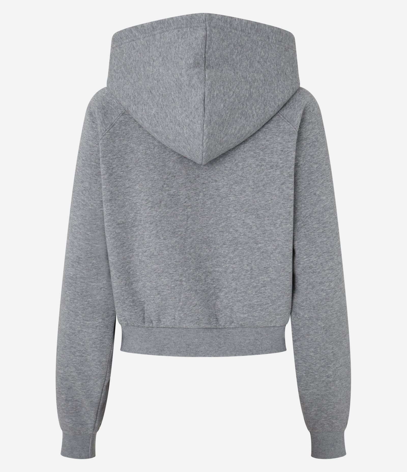 Casaco em Moletom com Capuz e Bolso Canguru Cinza 6