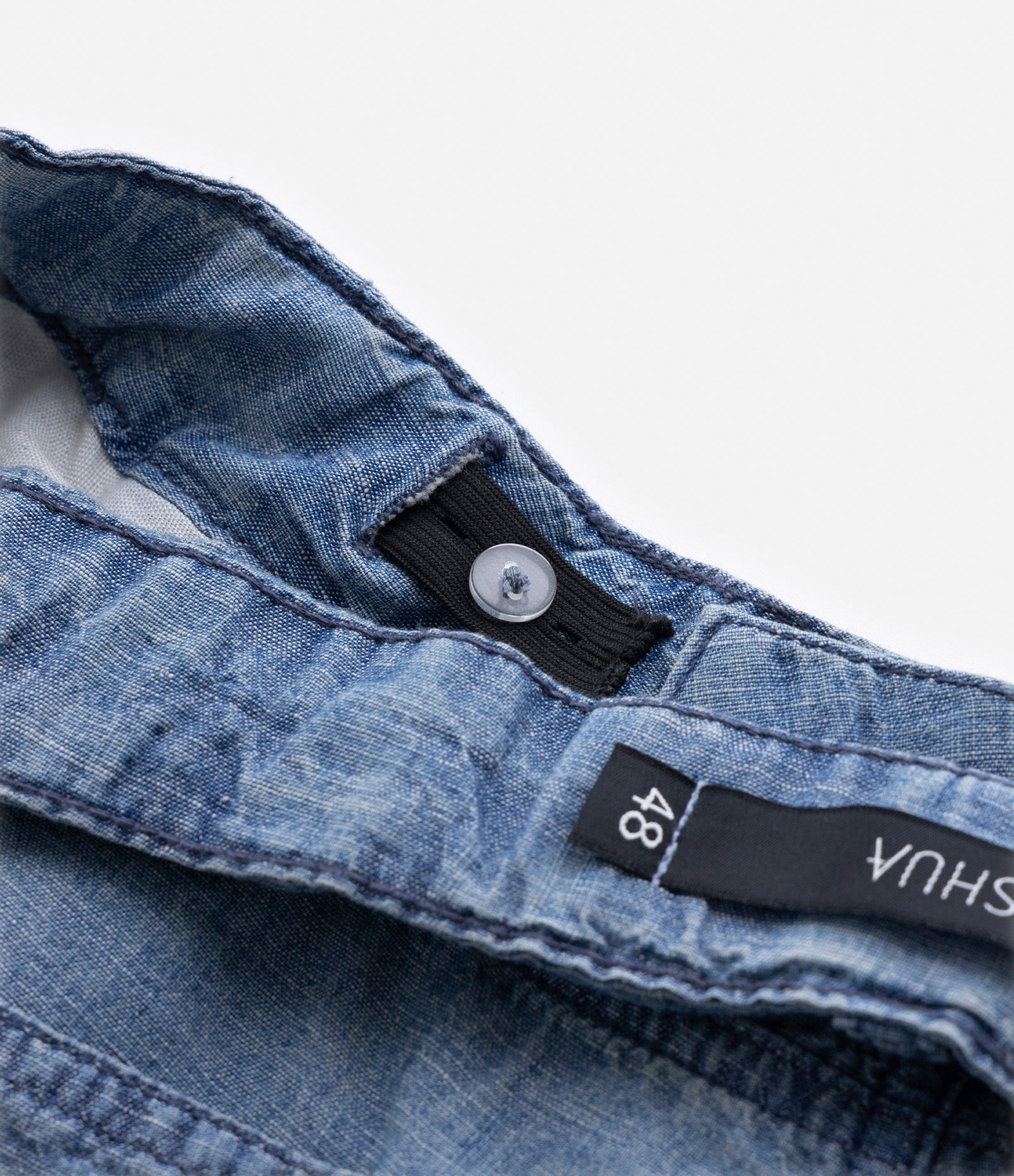 Calça Pantalona em Jeans Curve & Plus Size Azul 9