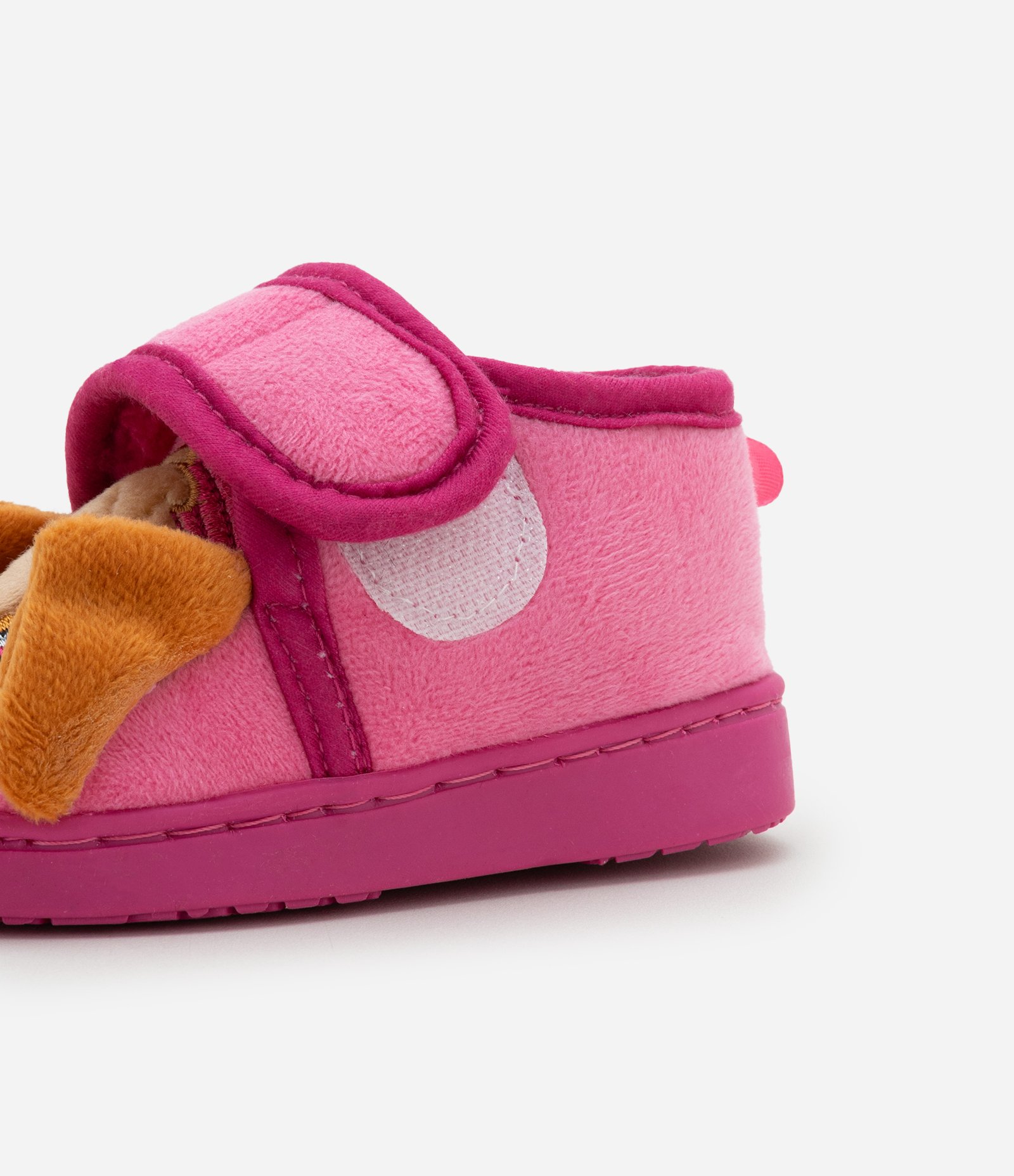 Pantufa Infantil Fechada com Bordado Skye - Tam 19 a 28 Rosa 3