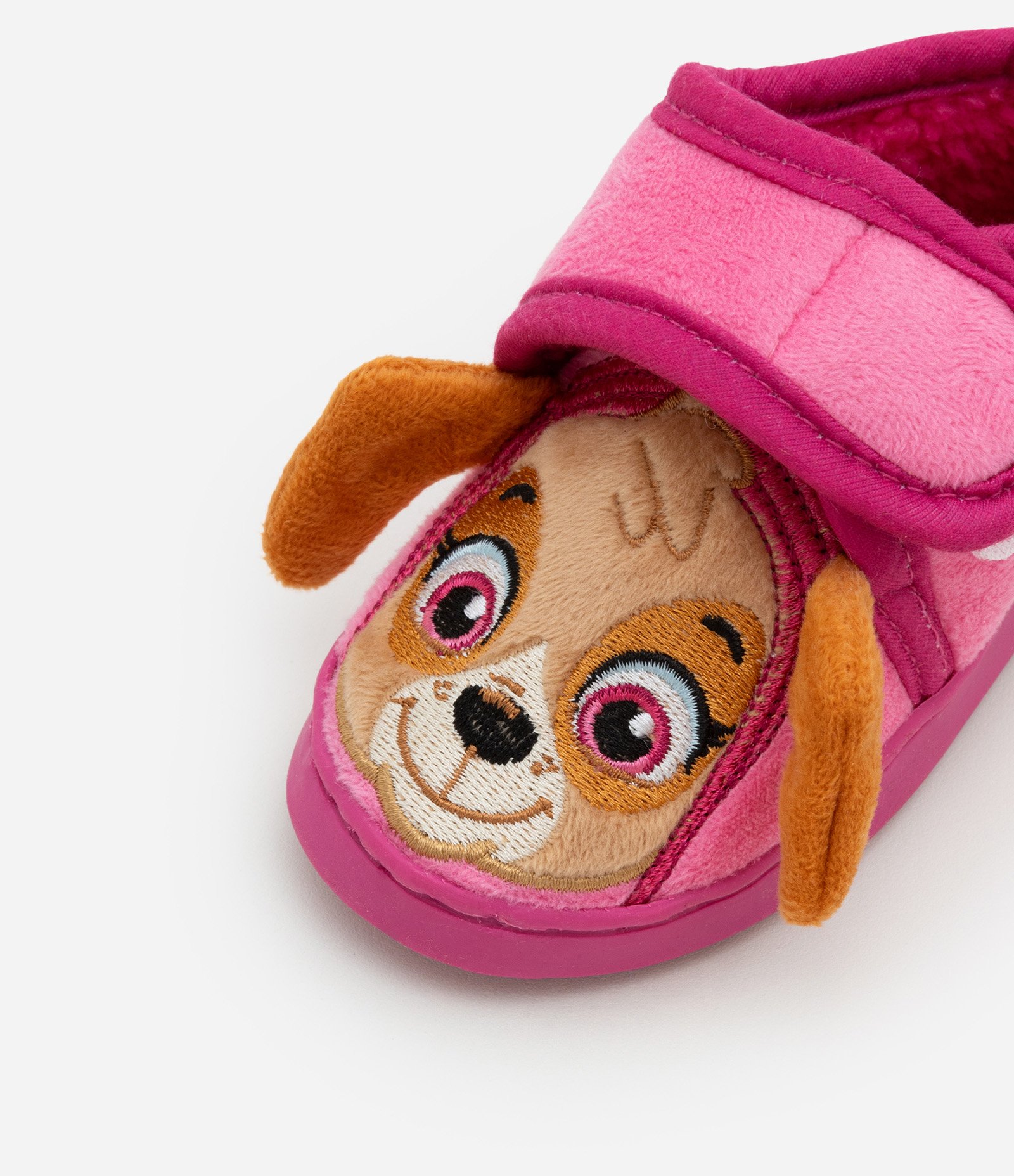 Pantufa Infantil Fechada com Bordado Skye - Tam 19 a 28 Rosa 4