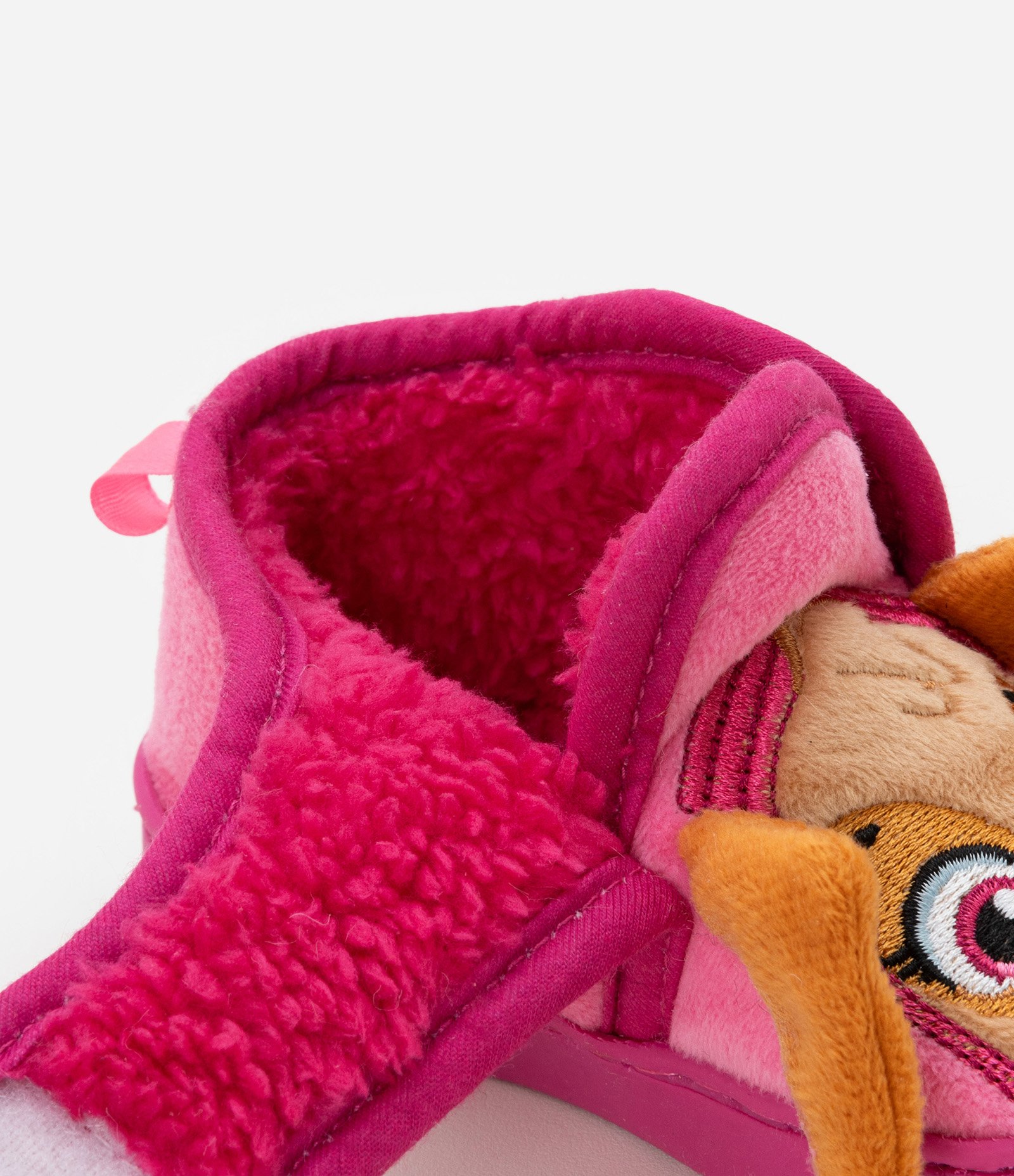 Pantufa Infantil Fechada com Bordado Skye - Tam 19 a 28 Rosa 5
