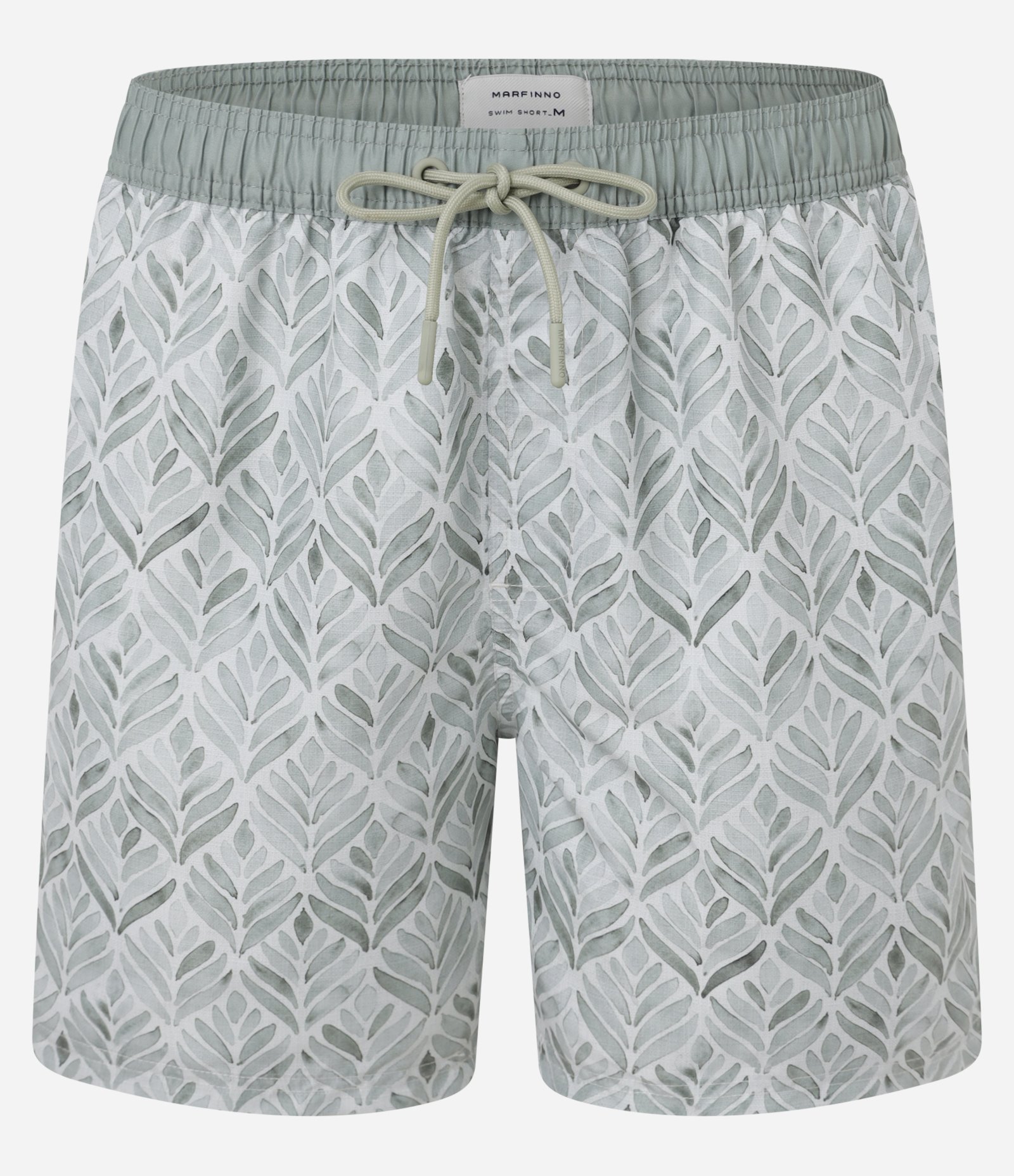 Bermuda em Microfibra com Cós Elástico e Estampa Floral Verde 5