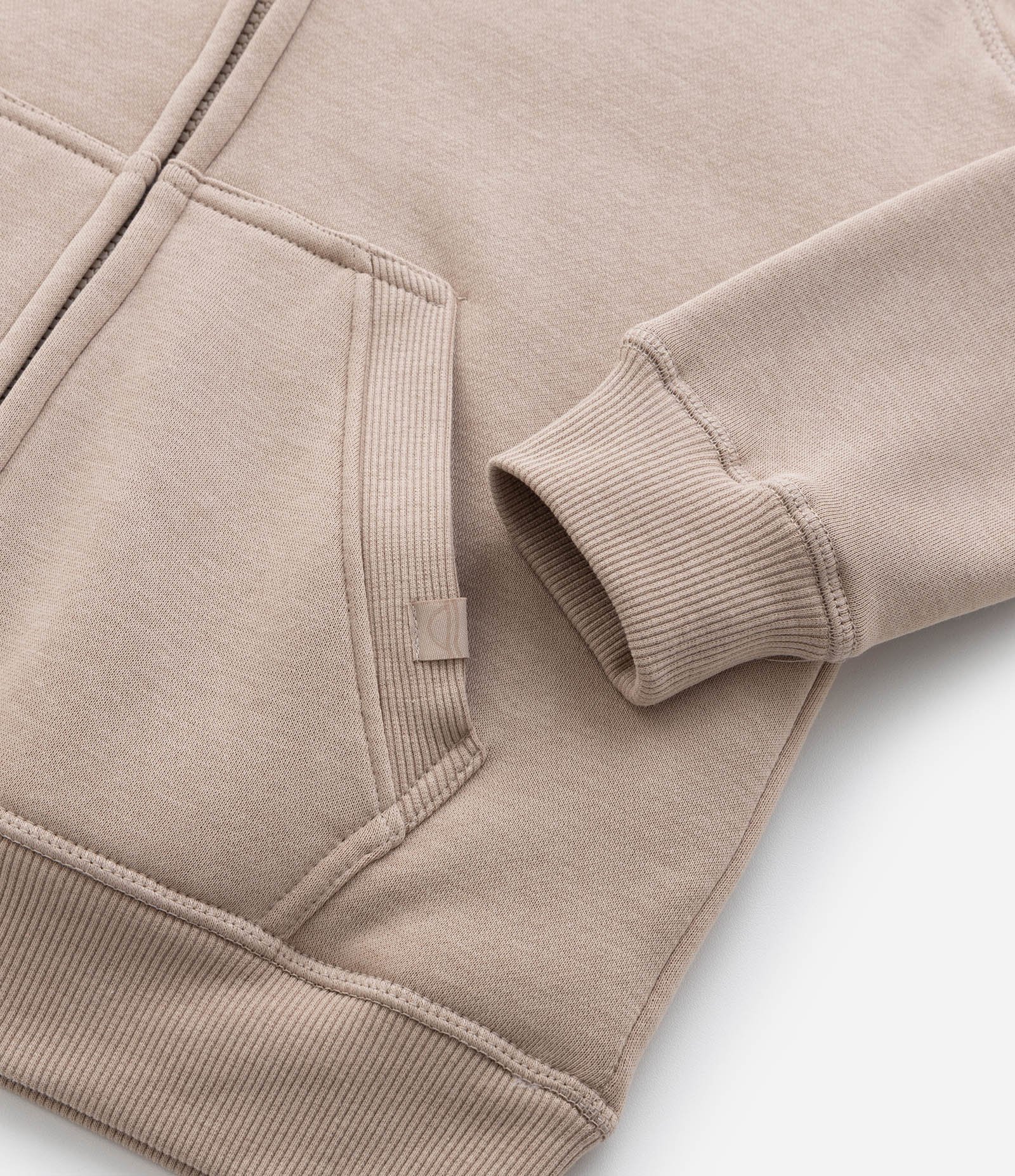 Jaqueta Infantil com Forro Peludinho e Capuz - Tam 5 a 14 Anos Marrom 4