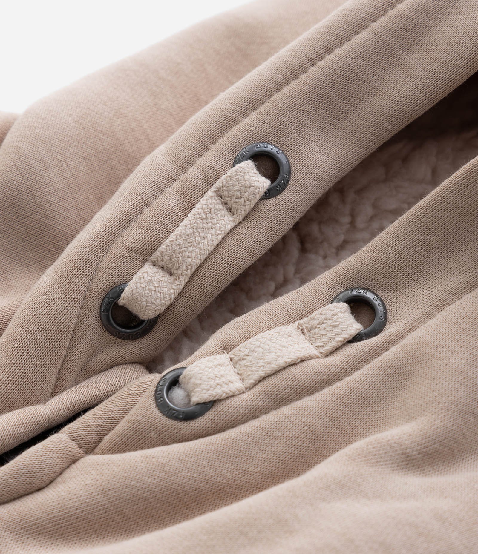 Jaqueta Infantil com Forro Peludinho e Capuz - Tam 5 a 14 Anos Marrom 6