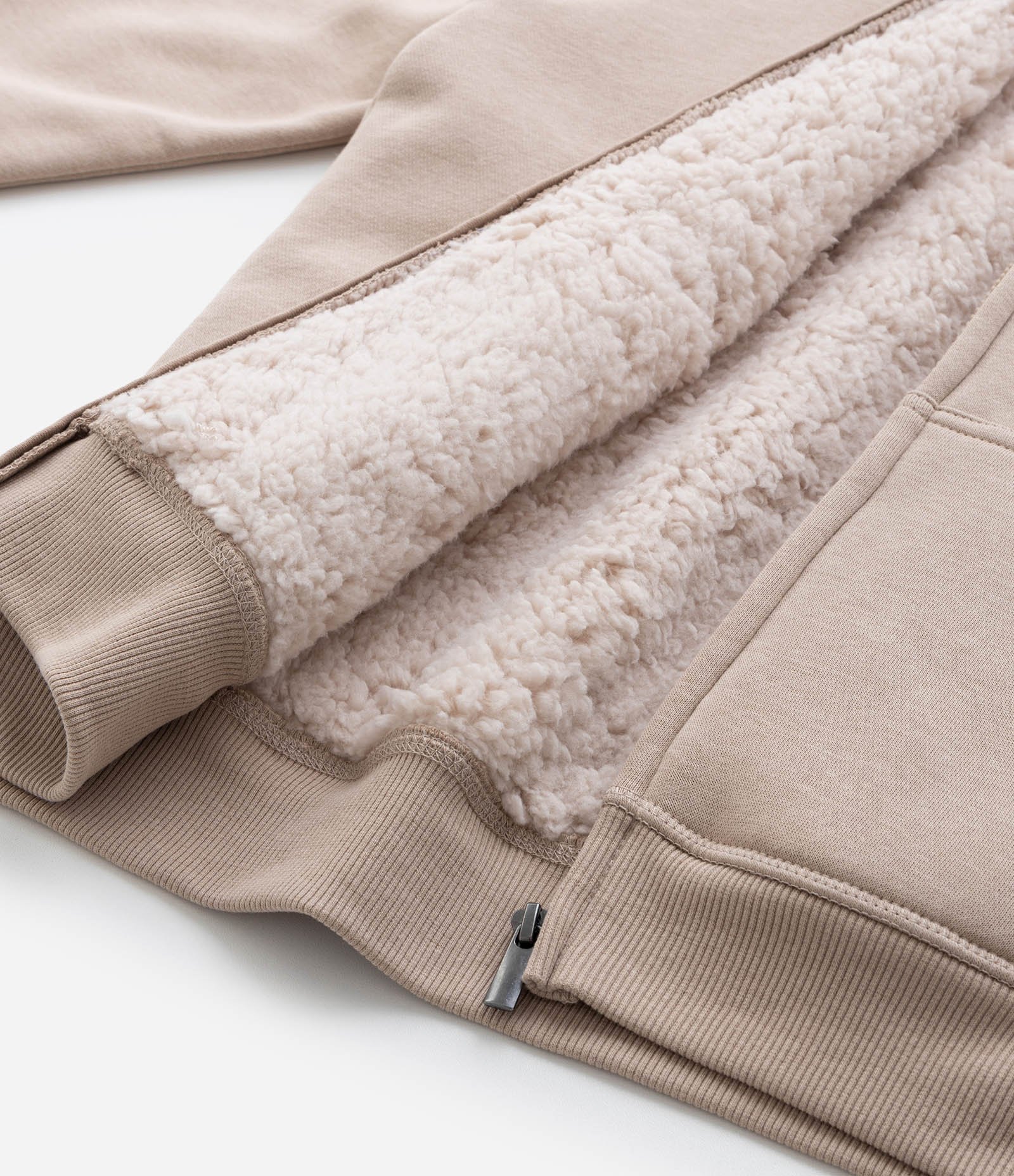 Jaqueta Infantil com Forro Peludinho e Capuz - Tam 5 a 14 Anos Marrom 7