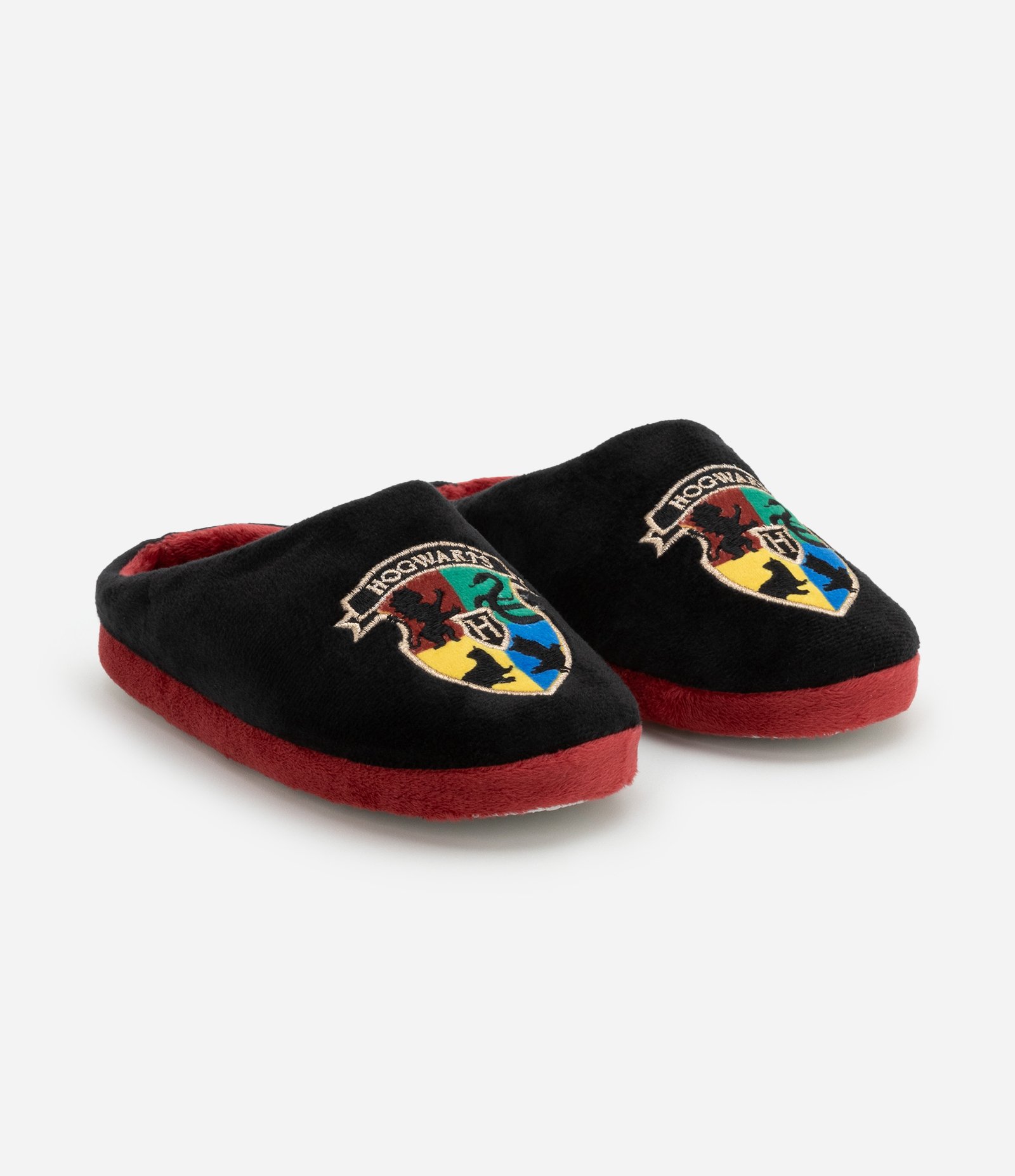 Pantufa Chinelo Infantil com Bordado Harry Potter - Tam 29 a 36 Preto/Vermelho 1