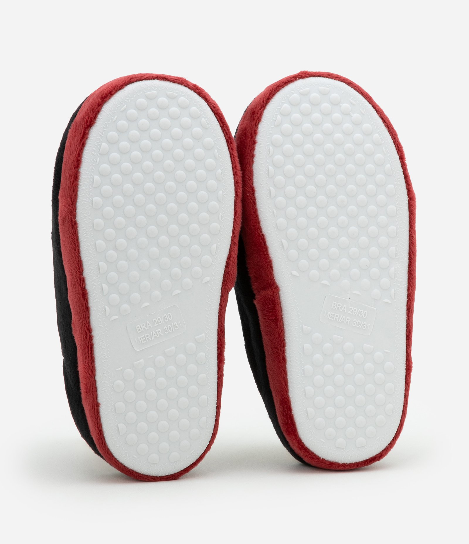 Pantufa Chinelo Infantil com Bordado Harry Potter - Tam 29 a 36 Preto/Vermelho 4