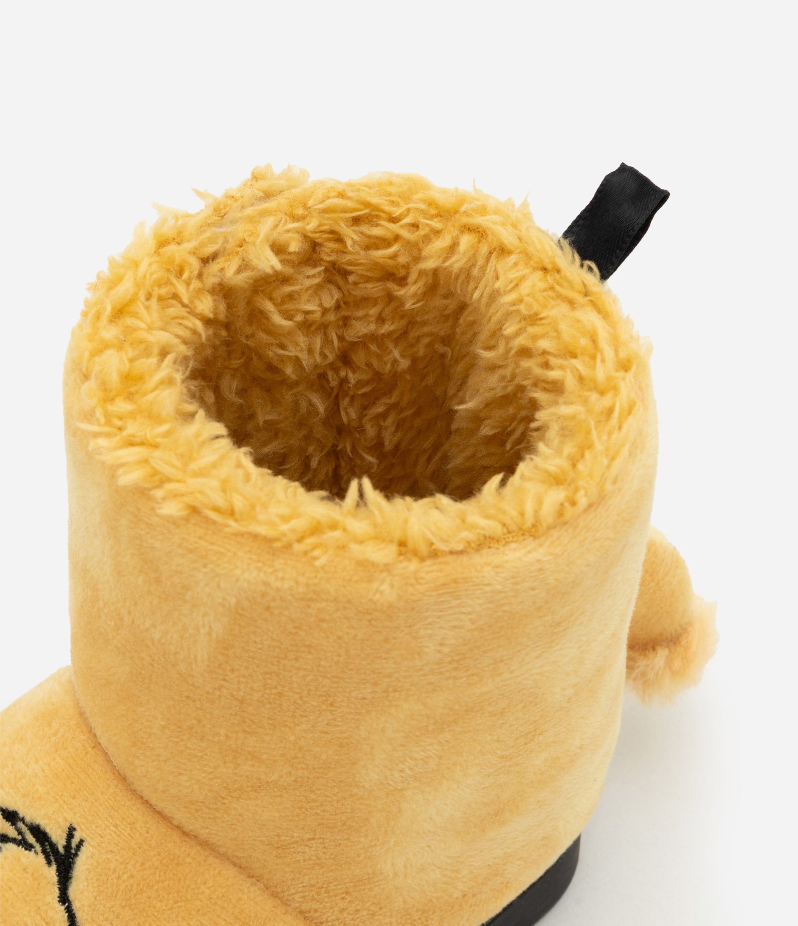 Pantufa Bota Infantil com Bordado Simba - Tam 19 a 28 Laranja 4