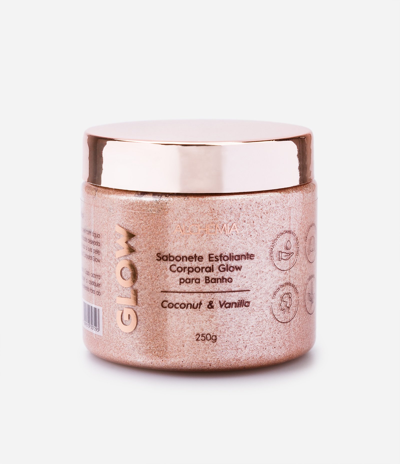 Sabonete Esfoliante Corporal Glow Alchemia 250G 1