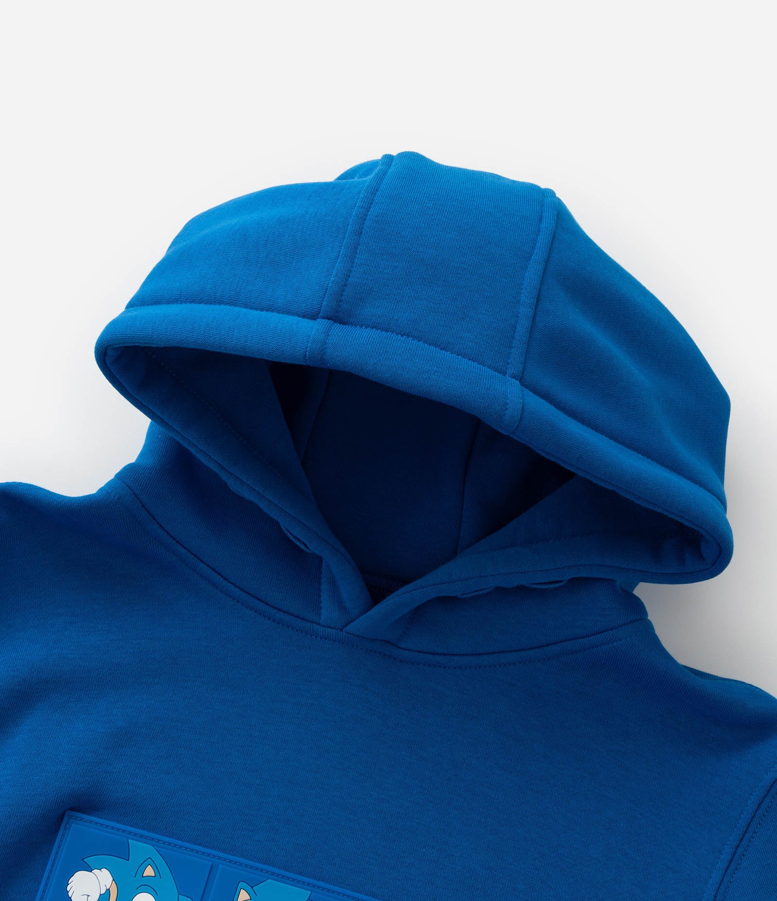 Casaco Infantil com Capuz e Estampa do Sonic - Tam 4 a 12 Anos Azul 5