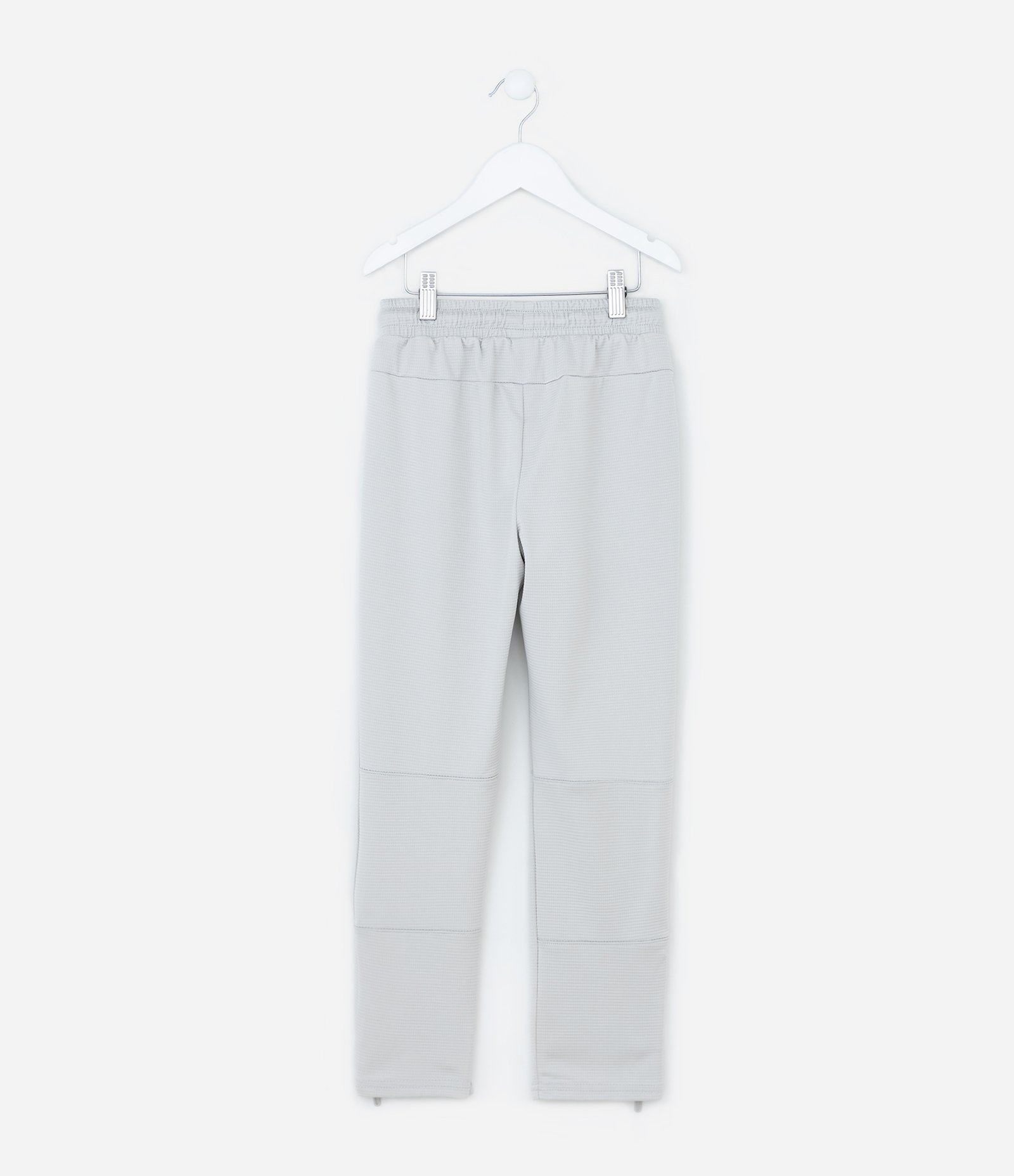 Calça Infantil Texturizada com Zíper - Tam 5 a 14 Anos Cinza 2