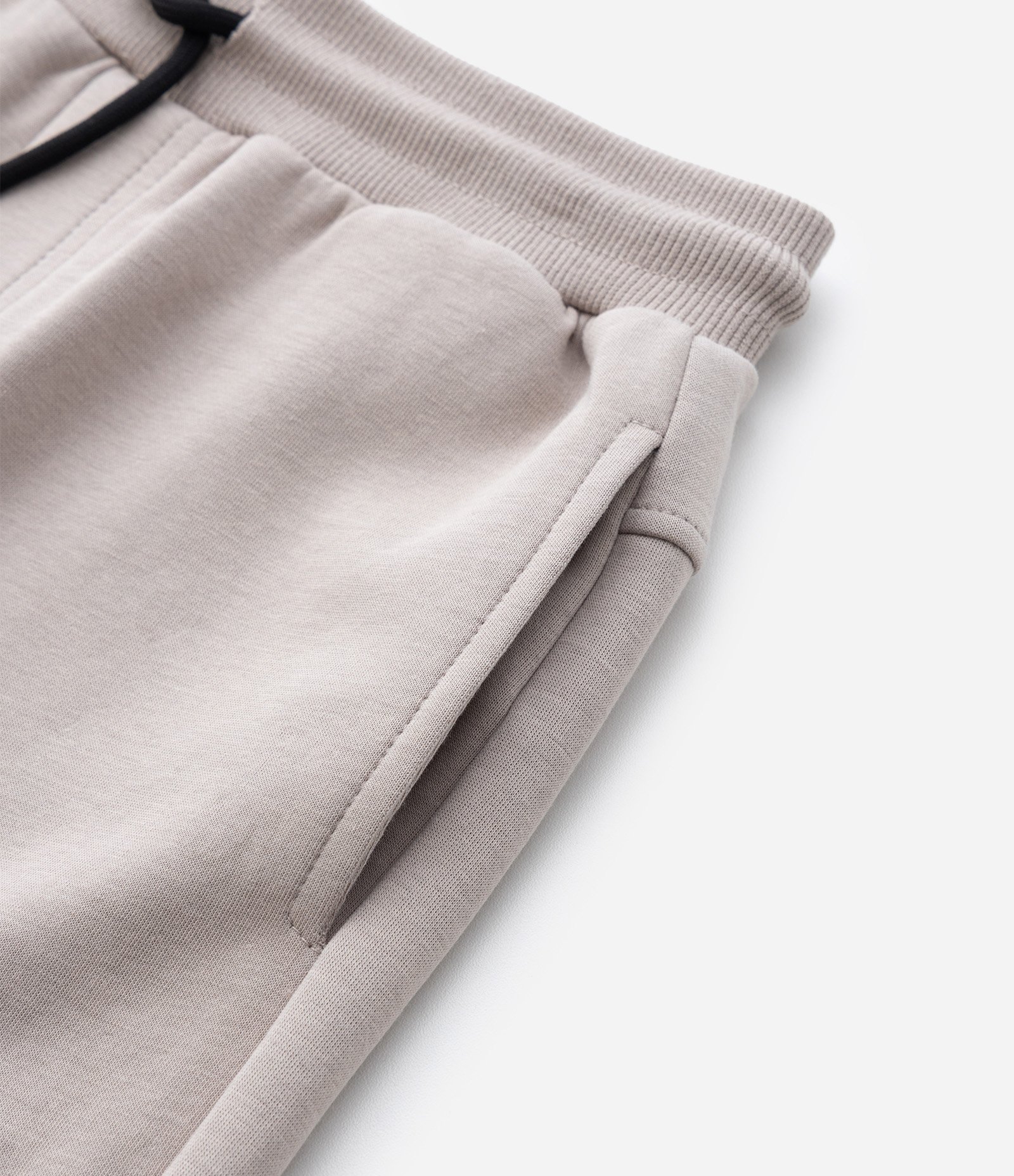 Calça Infantil em Moletom e Bolso com Zíper - Tam 5 a 14 Anos Bege 6