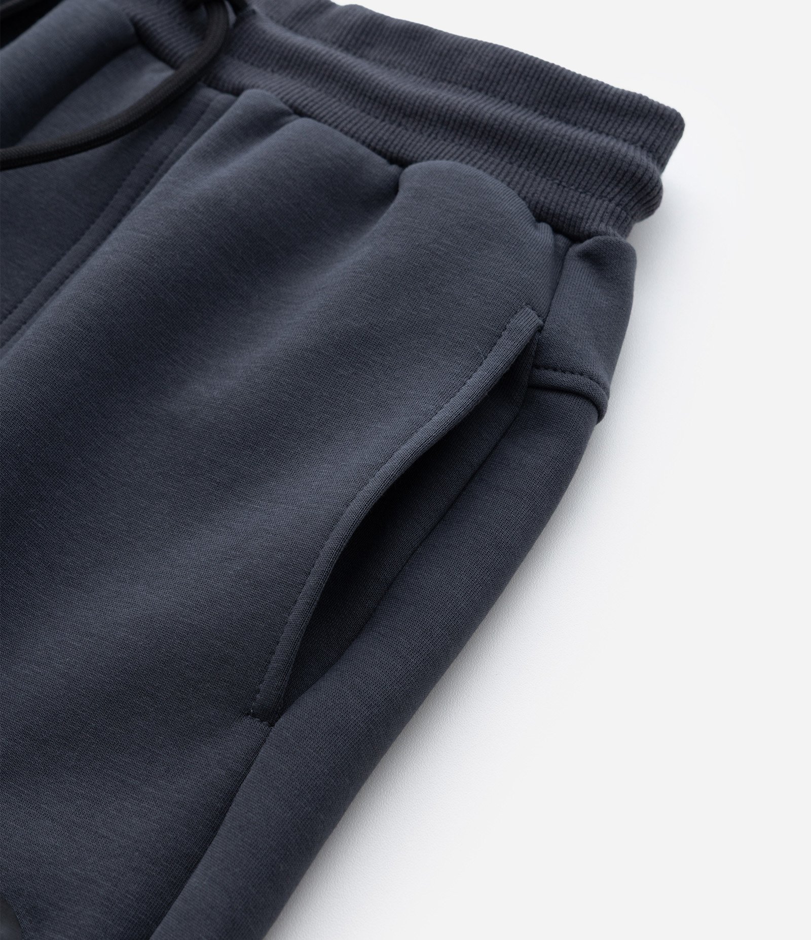 Calça Infantil em Moletom e Bolso com Zíper - Tam 5 a 14 Anos Cinza 5