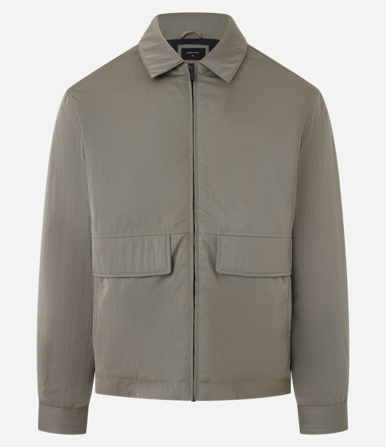 Jaqueta Bomber com Bolso Lapela Verde 7