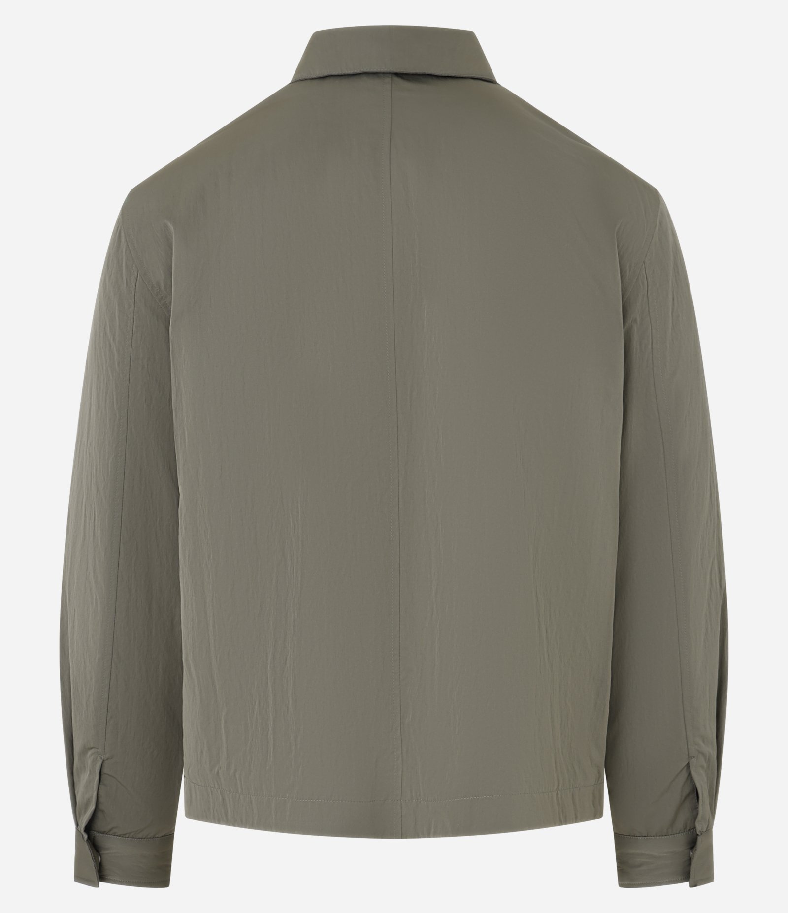 Jaqueta Bomber com Bolso Lapela Verde 8