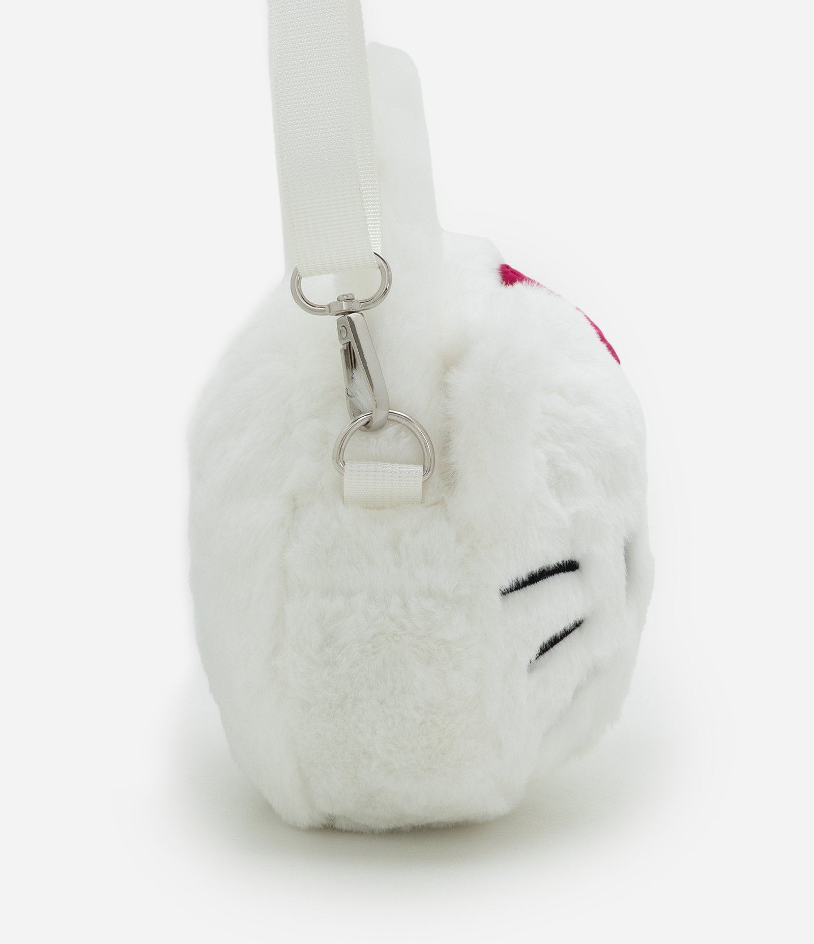 Bolsa Infantil Transversal com Carinha Hello Kitty - Tam U Branco 3