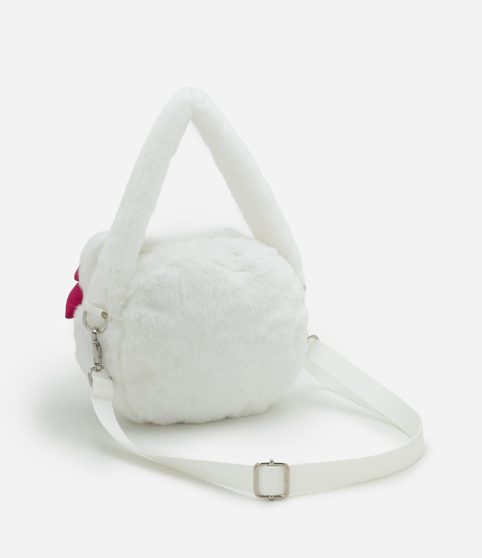 Bolsa Infantil Transversal com Carinha Hello Kitty - Tam U Branco 4