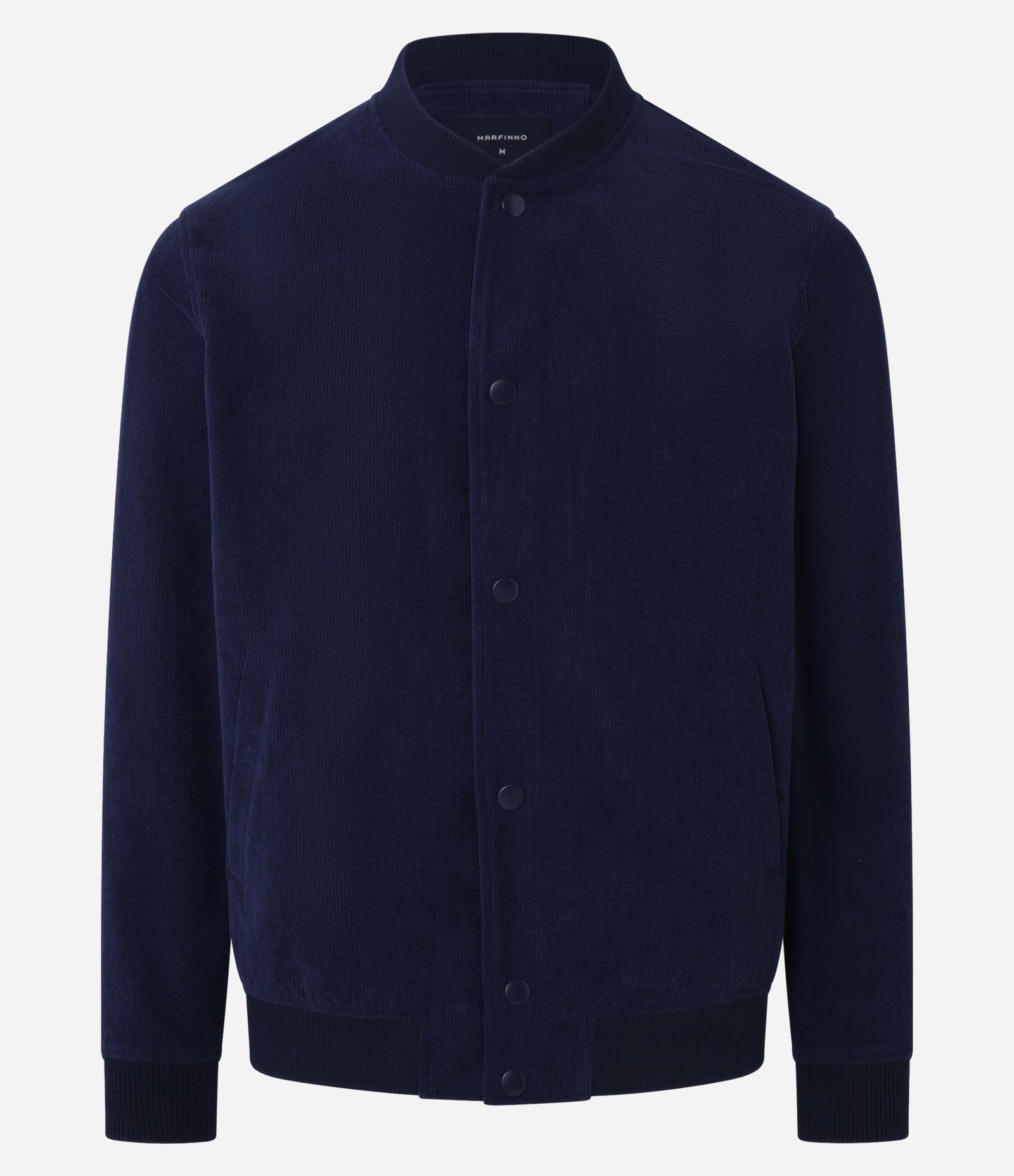 Jaqueta Bomber em Veludo Cotelê com Botões Forrados 5