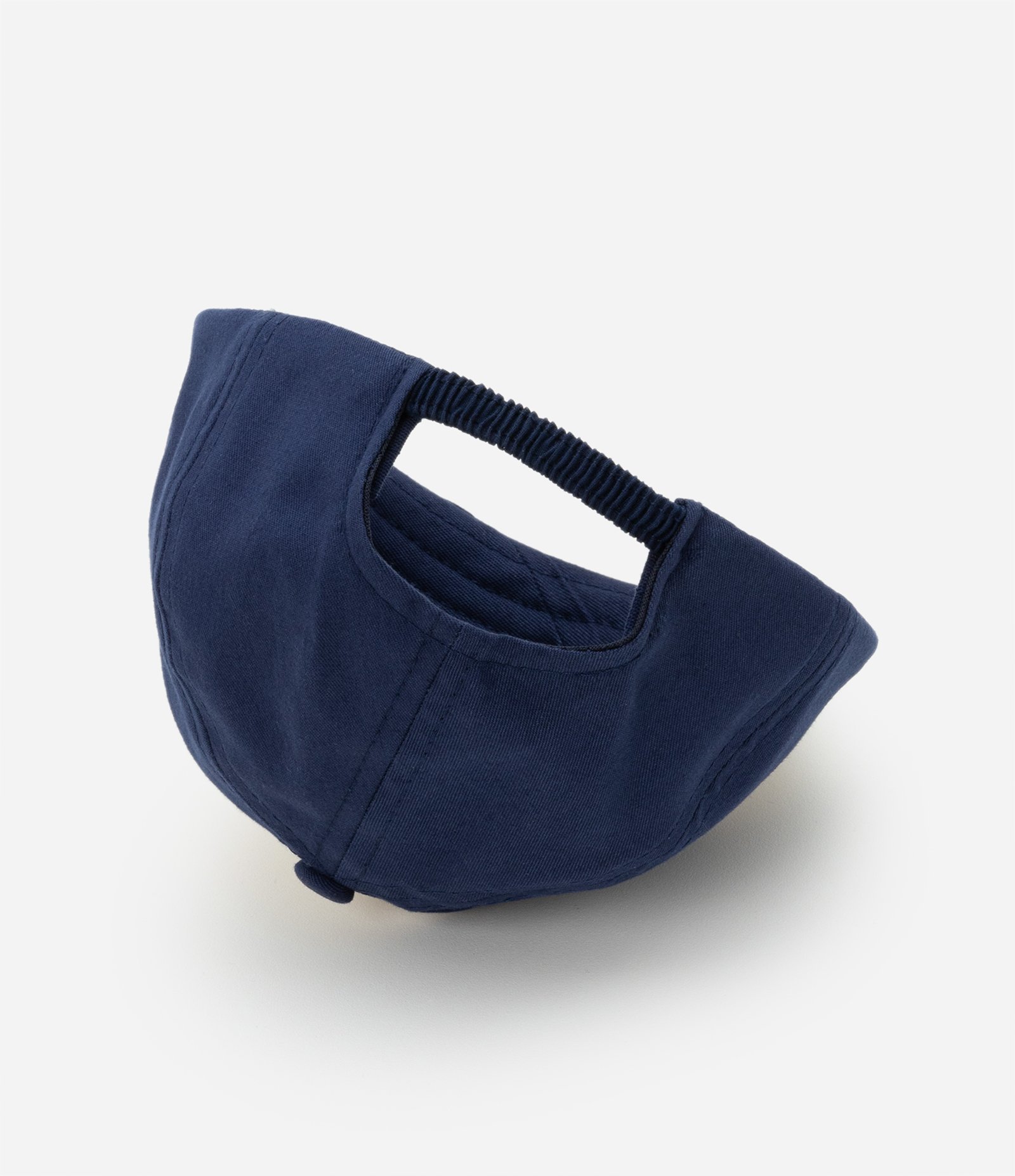 Boné Infantil em Sarja Bicolor com Estampa Dino - Tam U Azul/Bege 3