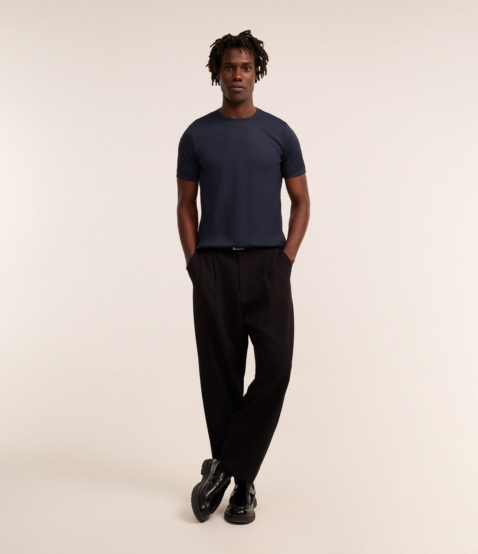 Camiseta Básica em Poliamida Performance e Textura 2