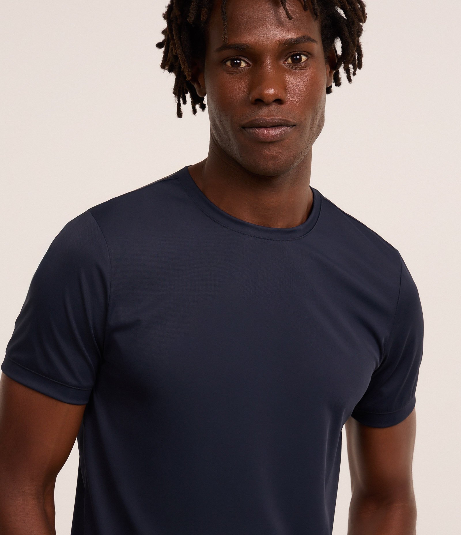 Camiseta Básica em Poliamida Performance e Textura 4