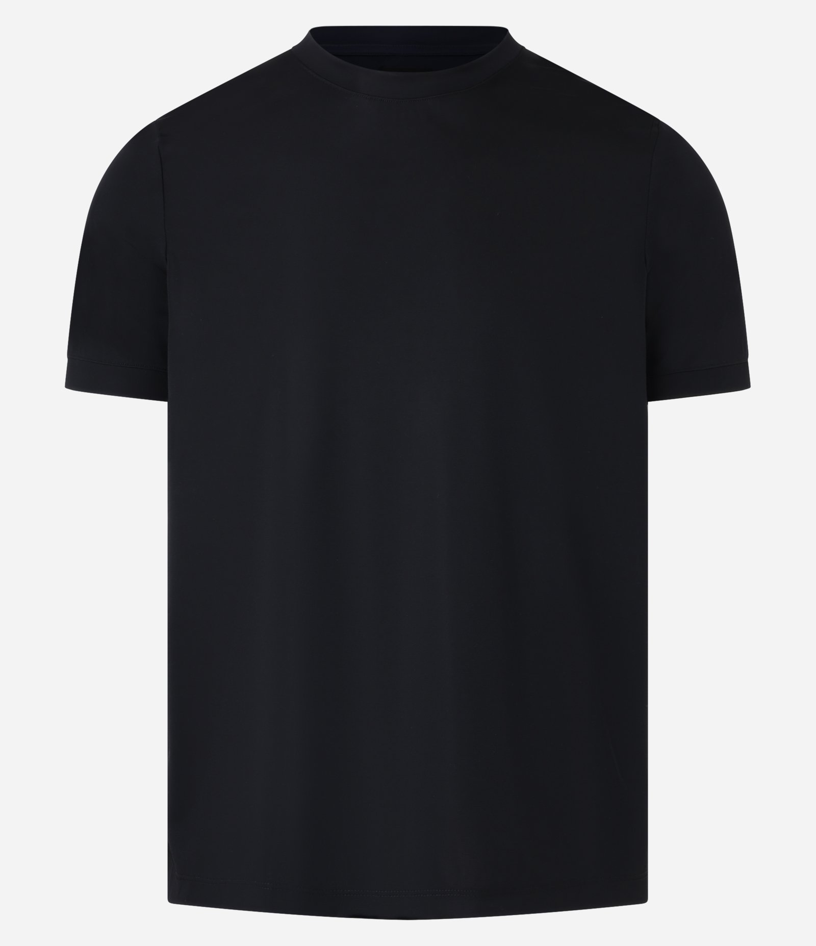 Camiseta Básica em Poliamida Performance e Textura Preto 9