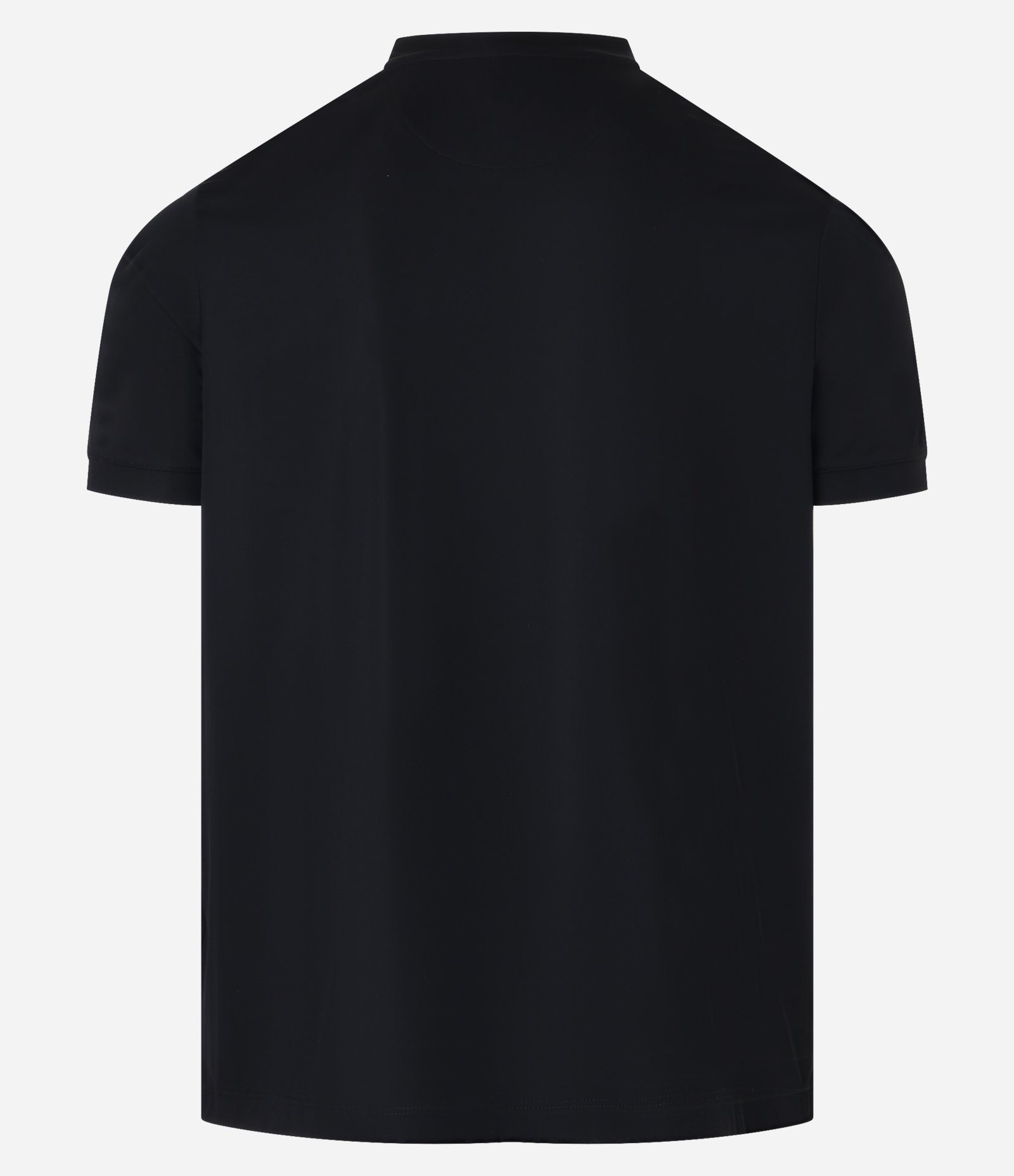 Camiseta Básica em Poliamida Performance e Textura Preto 10