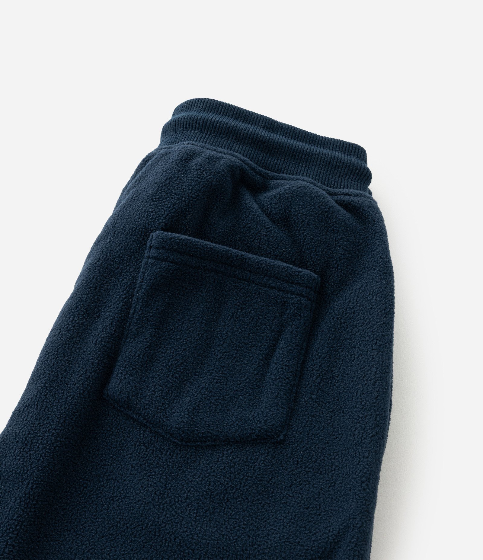 Calça Infantil Básica em Fleece - Tam 5 a 14 anos Azul Escuro 4