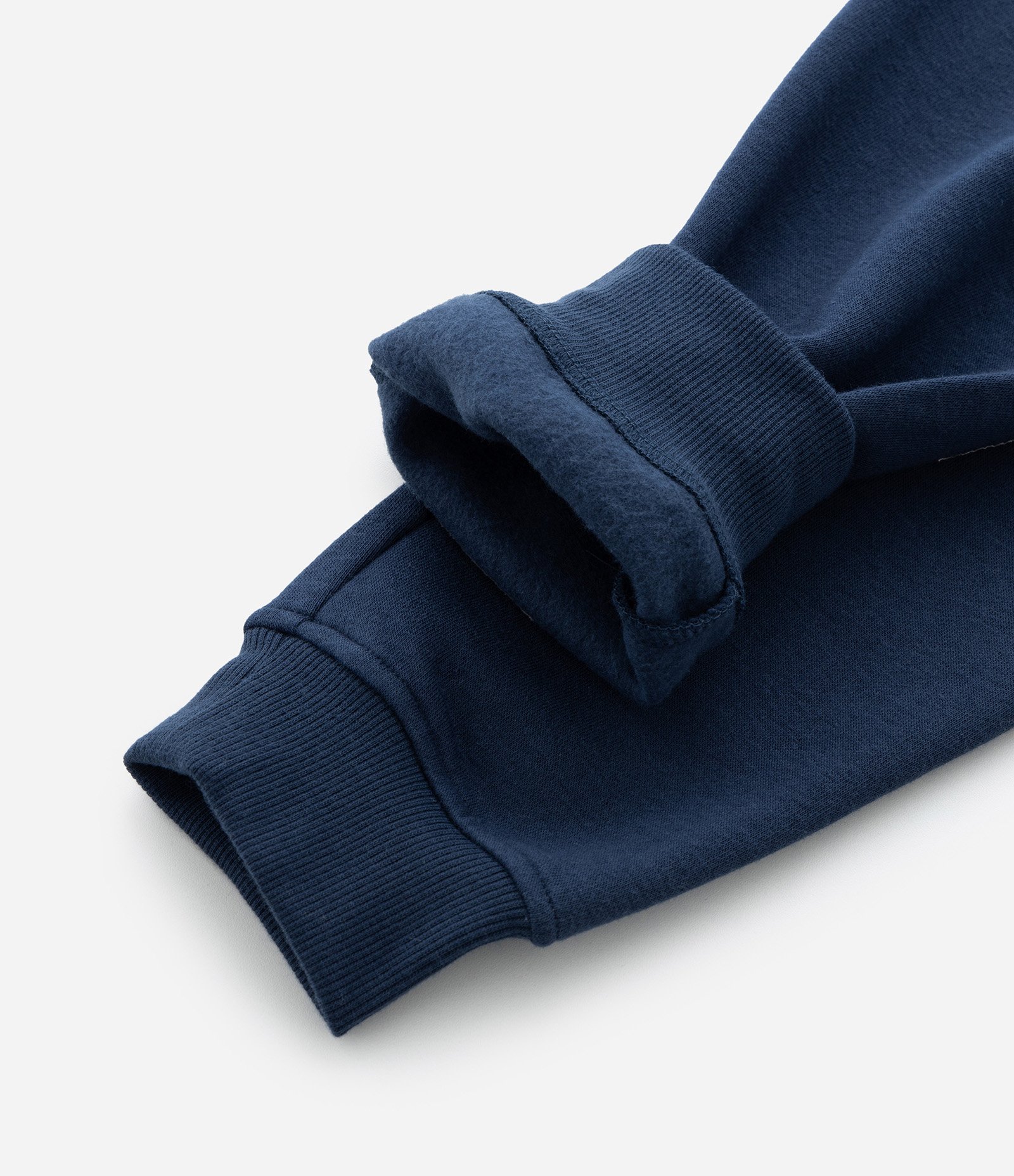 Calça Infantil em Moletom Básica - Tam 5 a 14 anos Azul 3