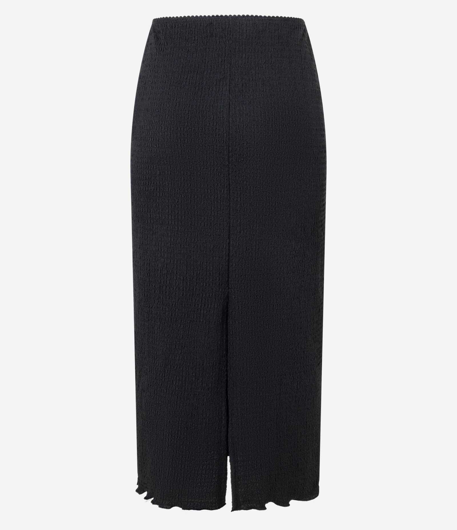 Saia Midi Texturizada com Fenda 7