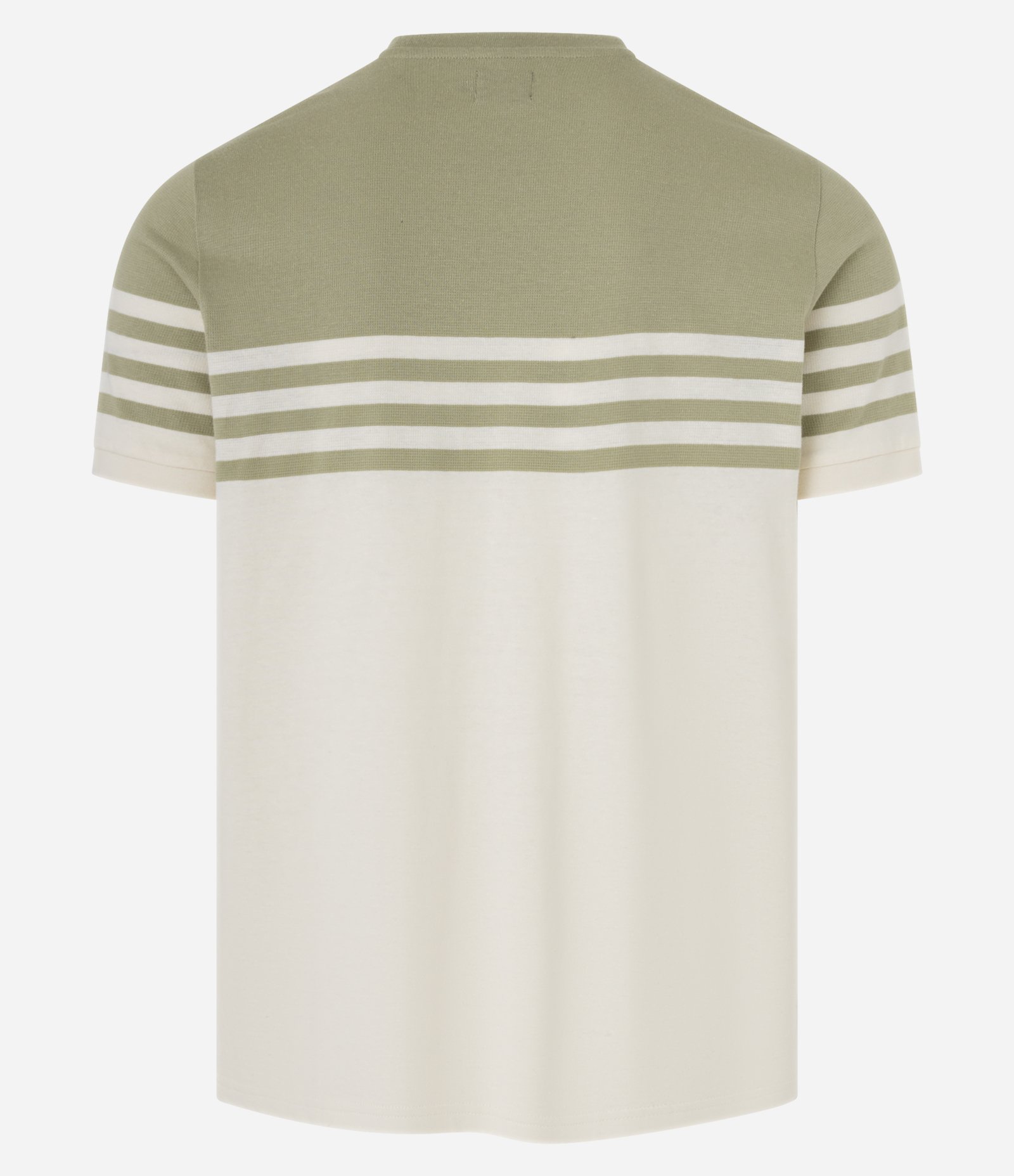 Camiseta Regular em Algodão Estampa Listras 3