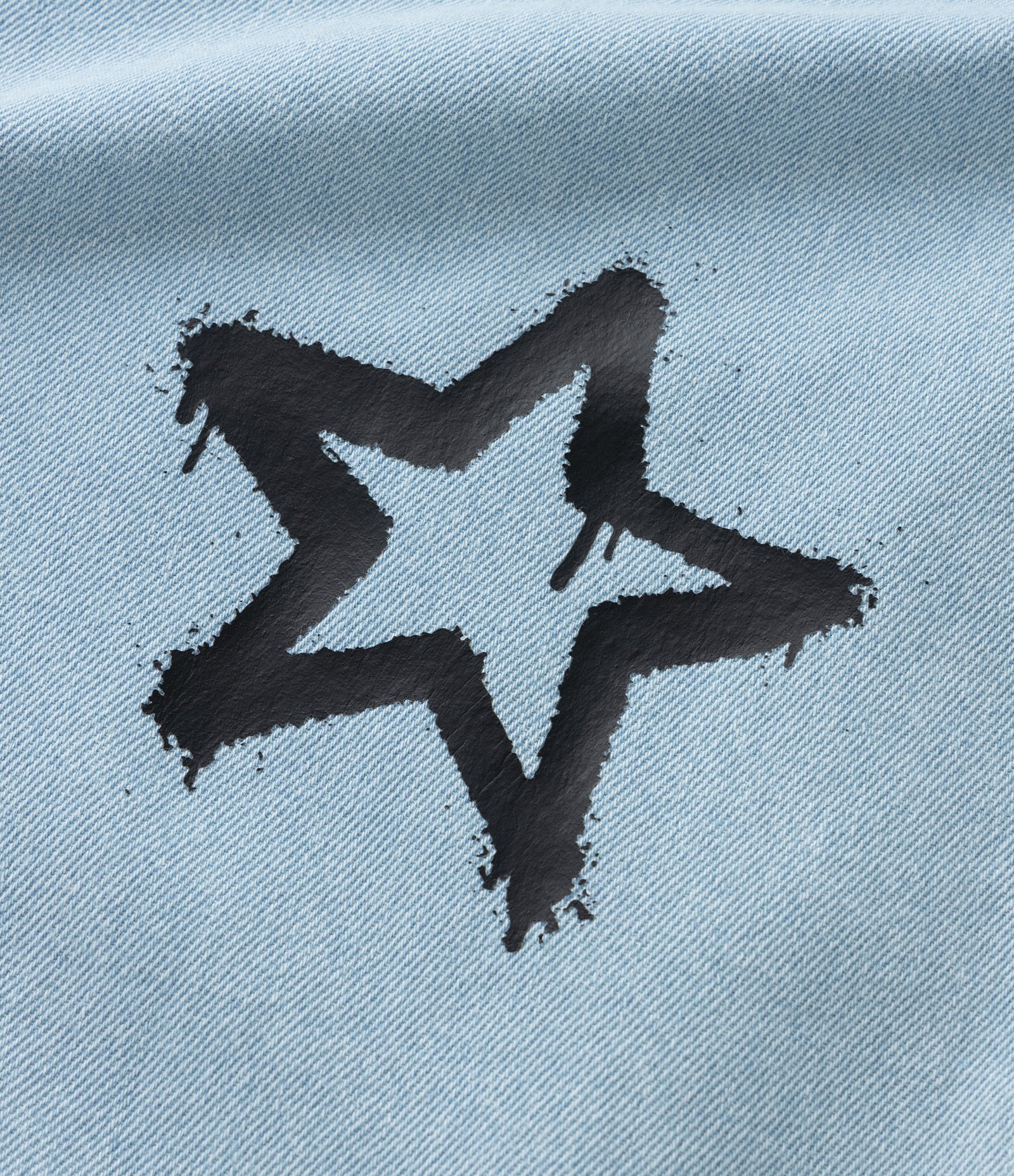 Jardineira Infantil Jeans com Estampa Doodles - Tam 5 a 14 Anos Azul 7