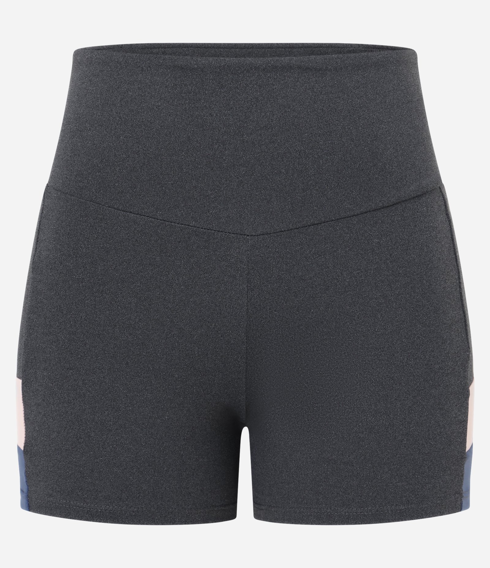 Bermuda Esportiva em Microfibra com Detalhe em Recortes e Cós Largo Cinza 5