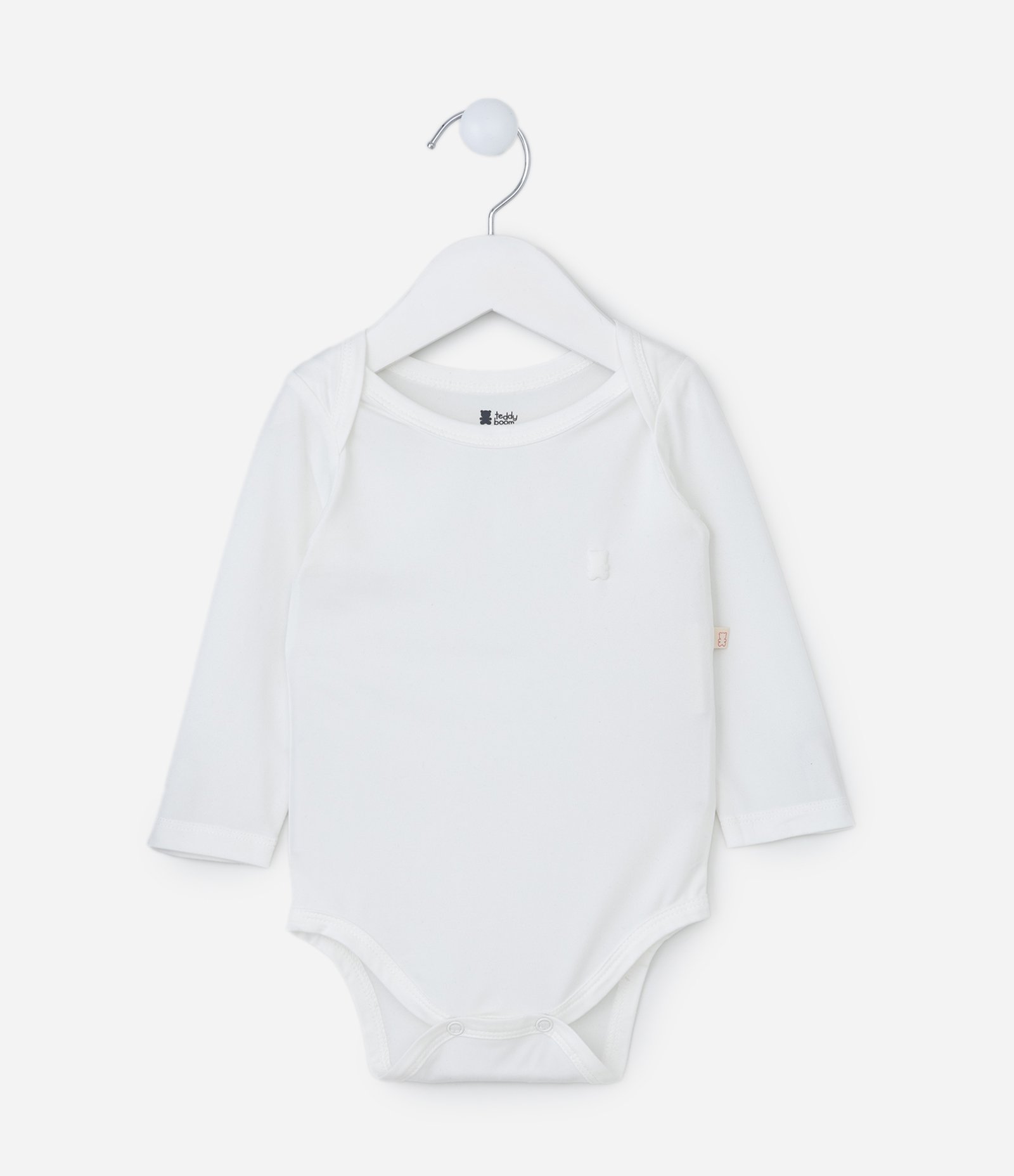 Conjunto Térmico infantil com Body e Calça - Tam RN a 18 meses Branco 2