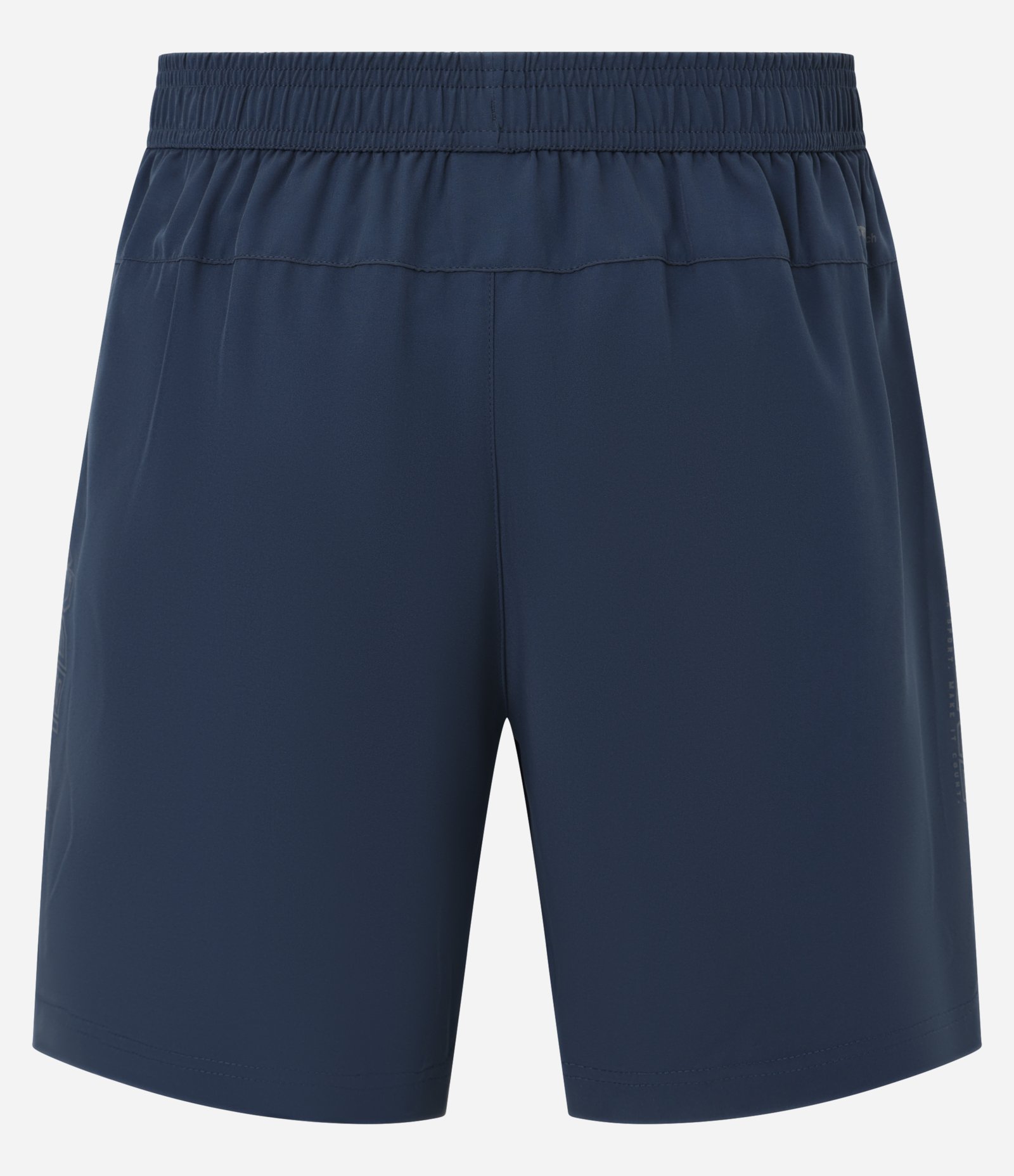 Bermuda Esportiva com Cordão Interno e Lettering Refletivo Azul Esverdeado 8