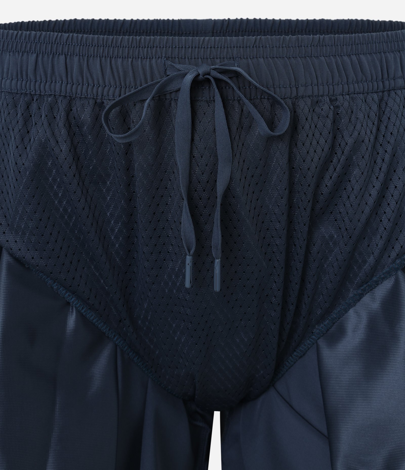 Bermuda Esportiva com Cordão Interno e Lettering Refletivo Azul Esverdeado 9