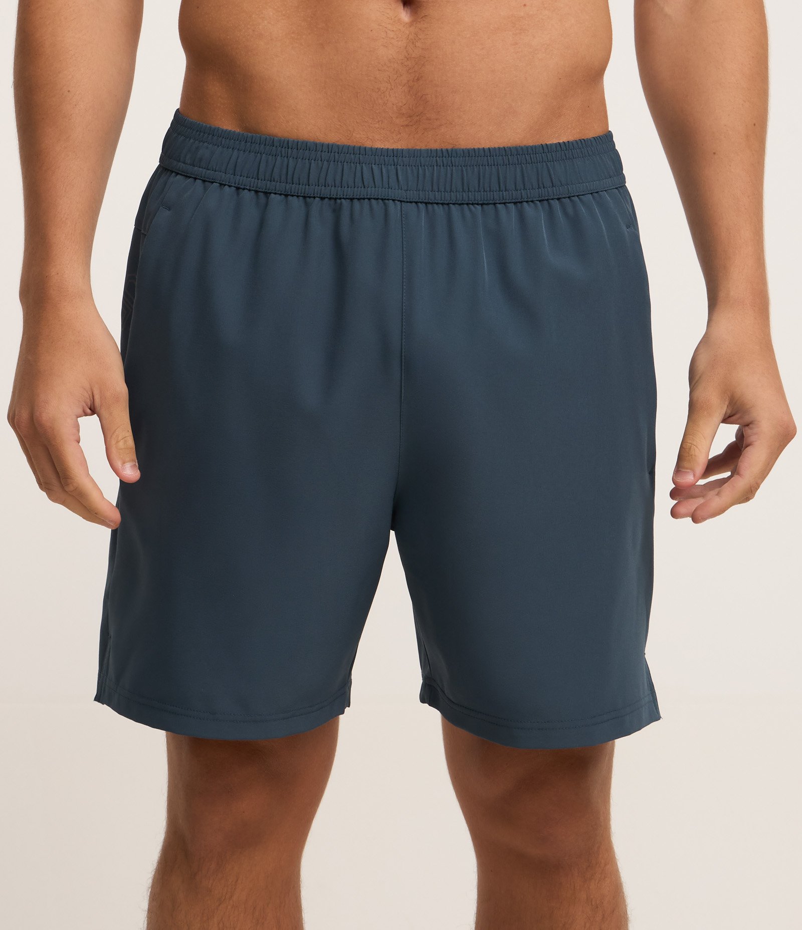 Bermuda Esportiva com Cordão Interno e Lettering Refletivo Azul Esverdeado 2