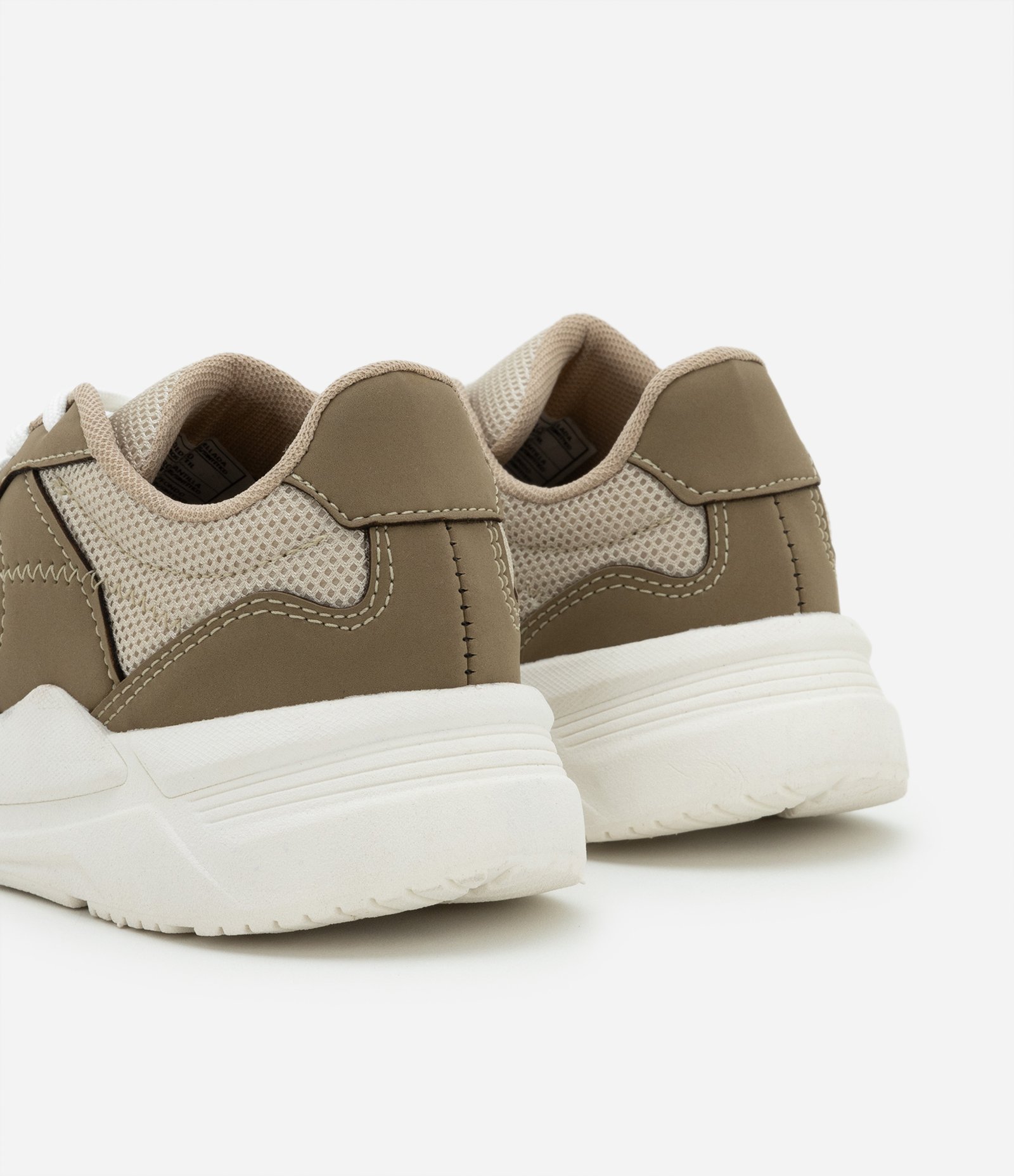 Tenis Chunky Infantil com Recortes - Tam 28 ao 36 Marrom 4