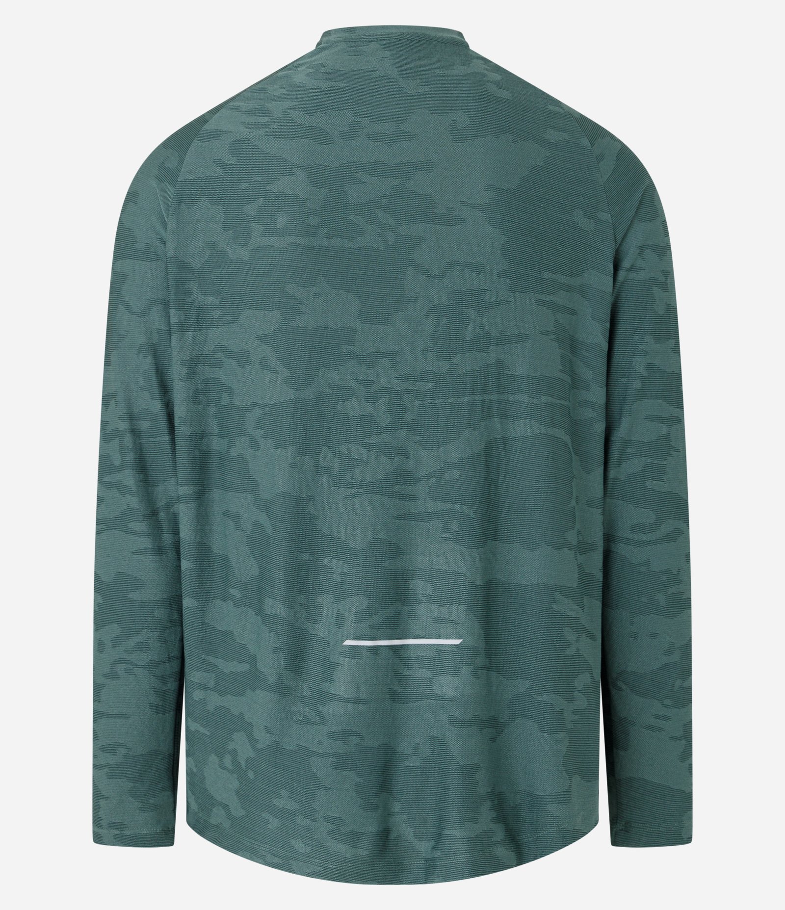 Camiseta Esportiva em Tecnologia Dry com Textura Jacquard Verde 9