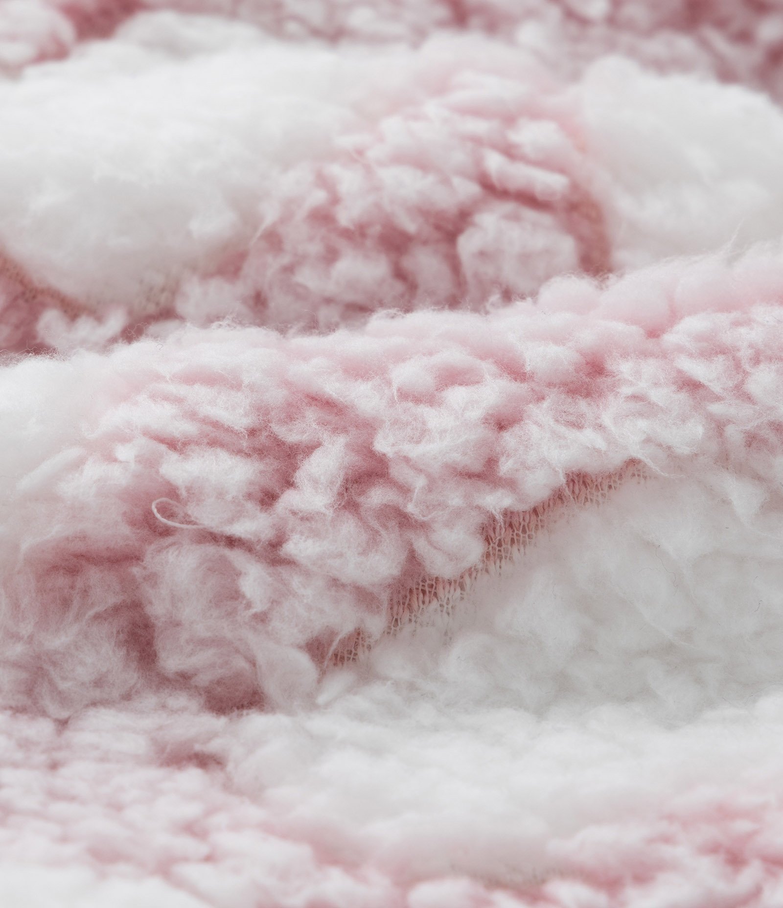 Macacão Infantil em Fleece com Estampa de Corações - Tam 0 a 24 meses Rosa 3