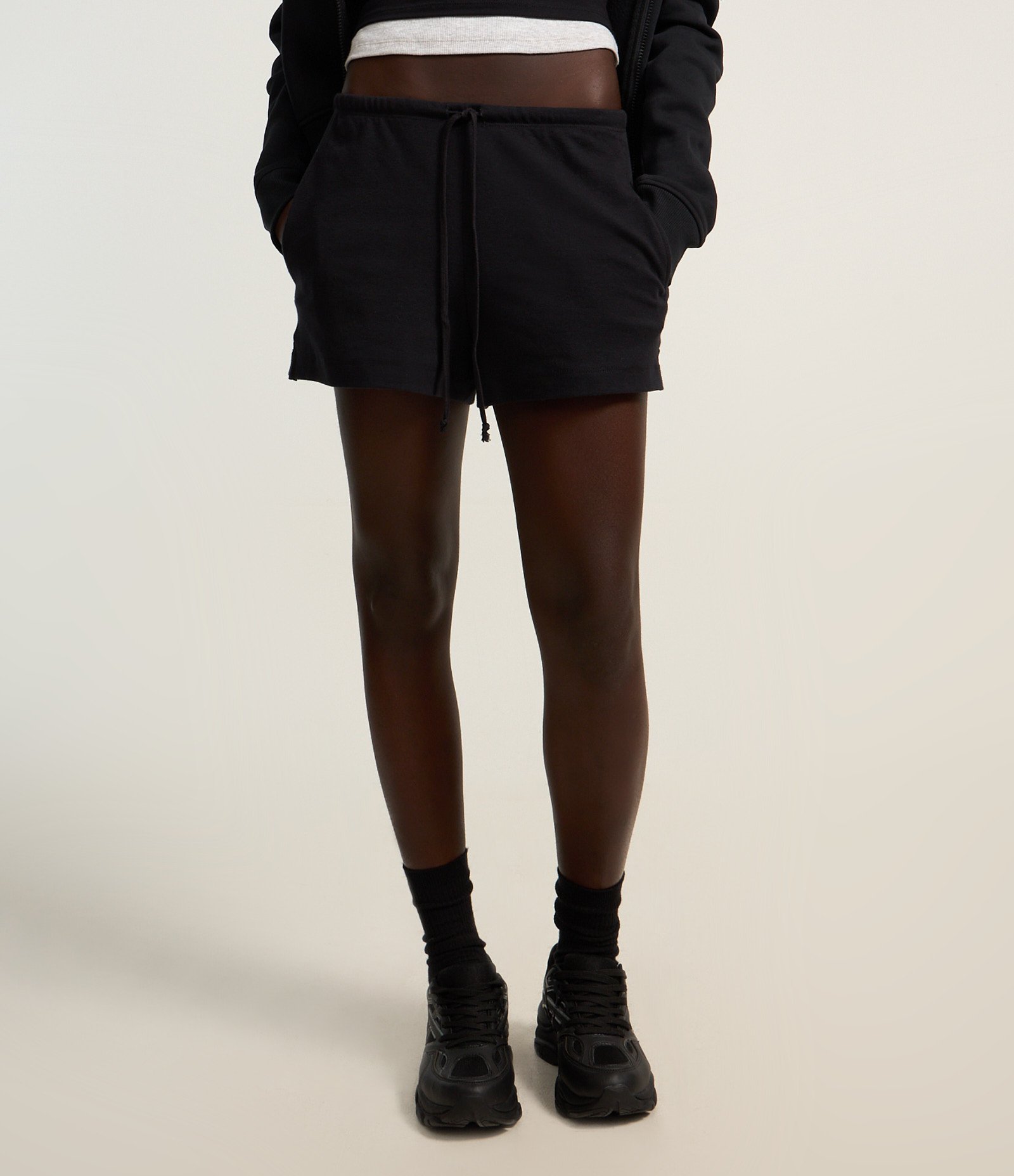 Short Básico em Ribana com Amarração no Cós 2