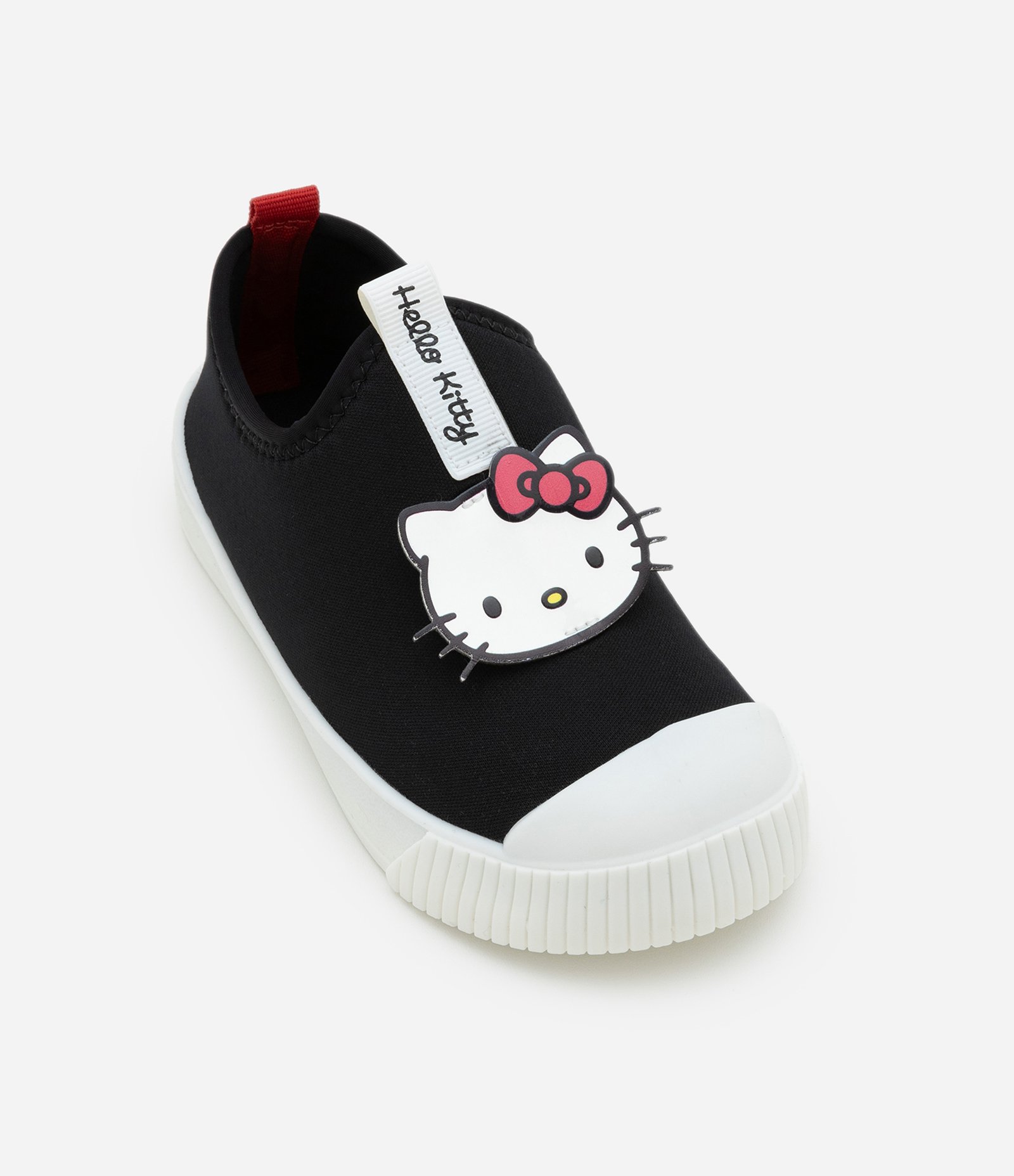 Tênis Calce Fácil Infantil com Patch Hello Kitty - Tam 20 a 27 Preto 3