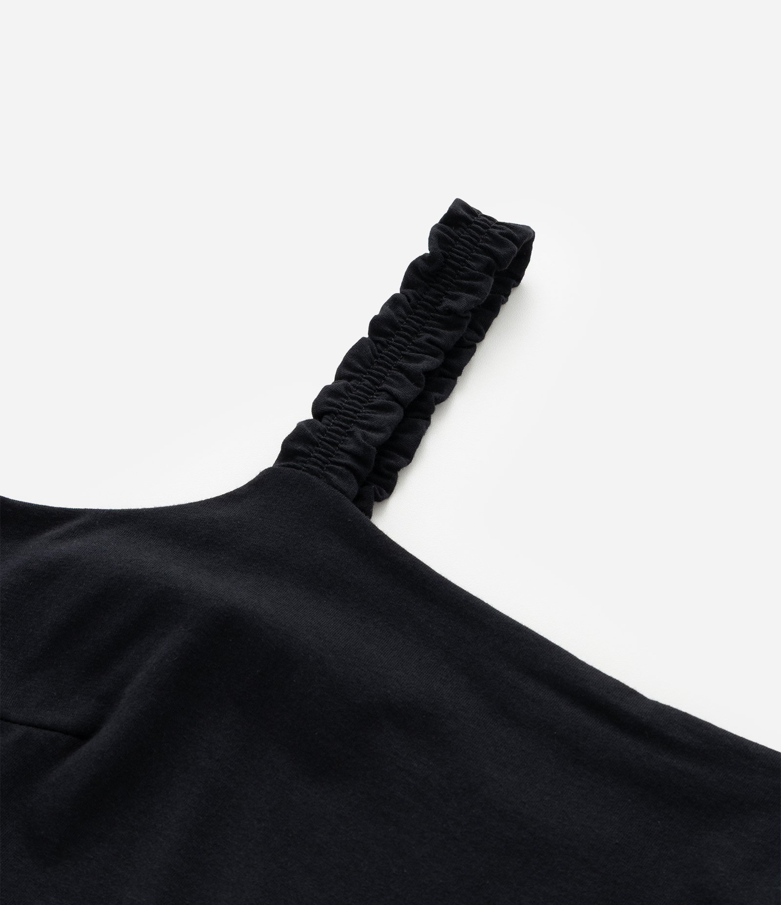 Vestido Curto em Algodão e Decote Quadrado Curve & Plus Size Preto 8