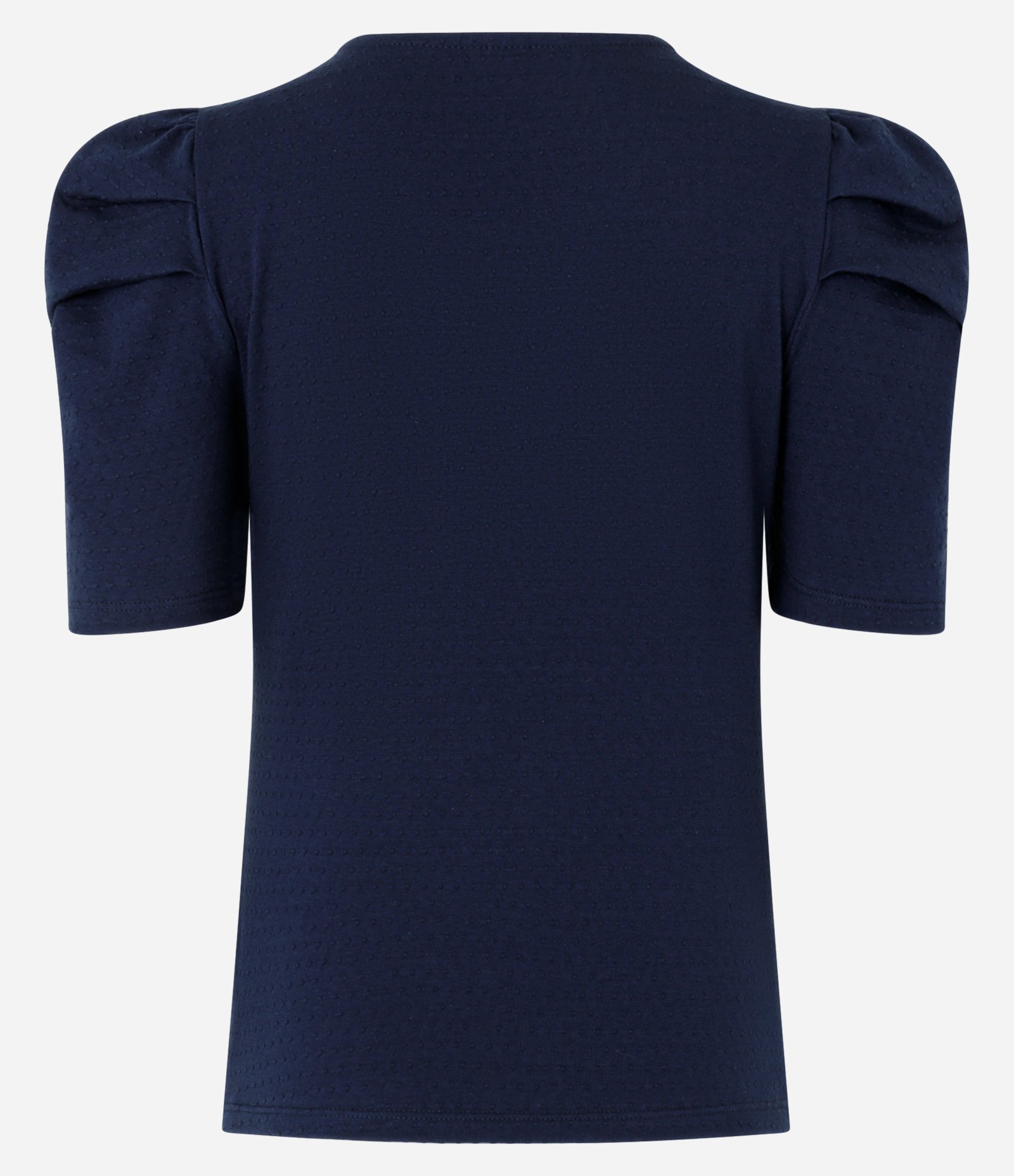 Blusa Texturizada em Algodão com Mangas Bufantes 6