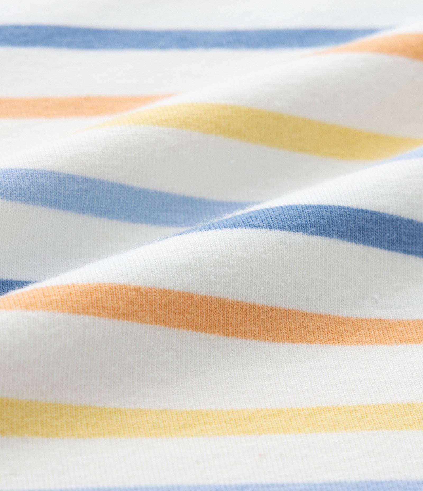 Conjunto Infantil com Estampa Listras e Botões - Tam 0 a 18 meses Azul 6