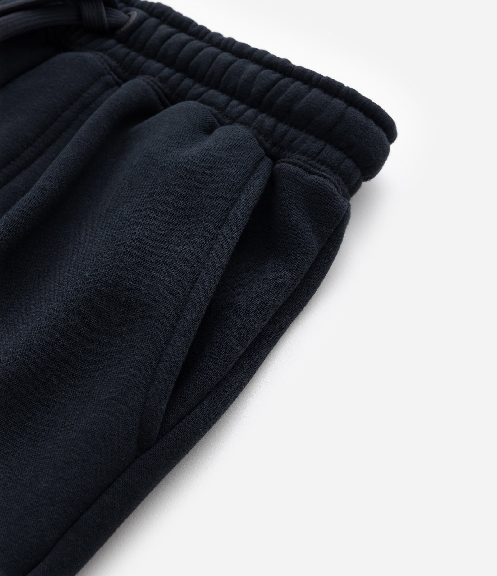 Calça Infantil em Moletom com Bolsos Cargo - Tam 5 a 14 Anos Preto 6