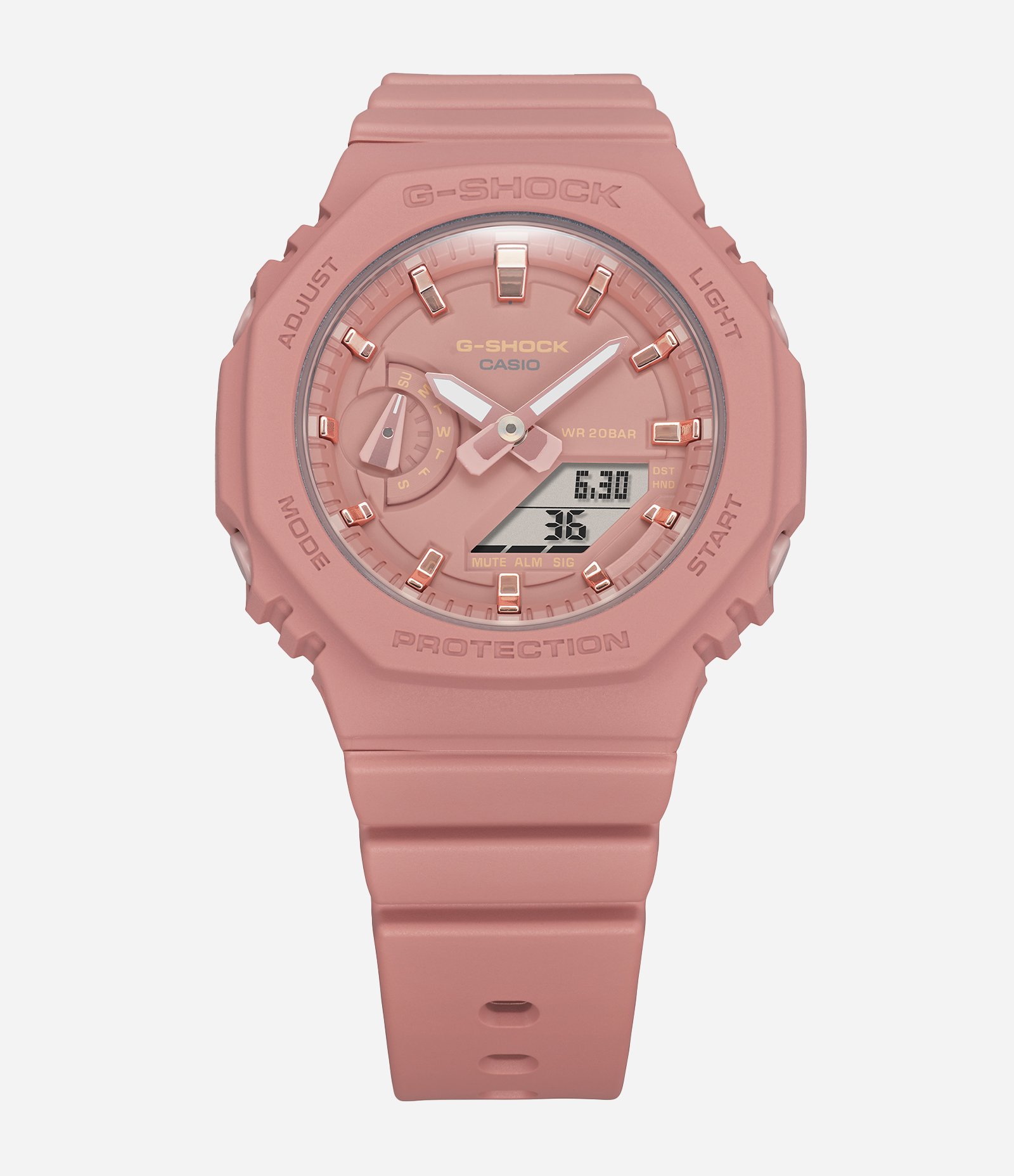 Relógio GShock Anadigi Rosa 6
