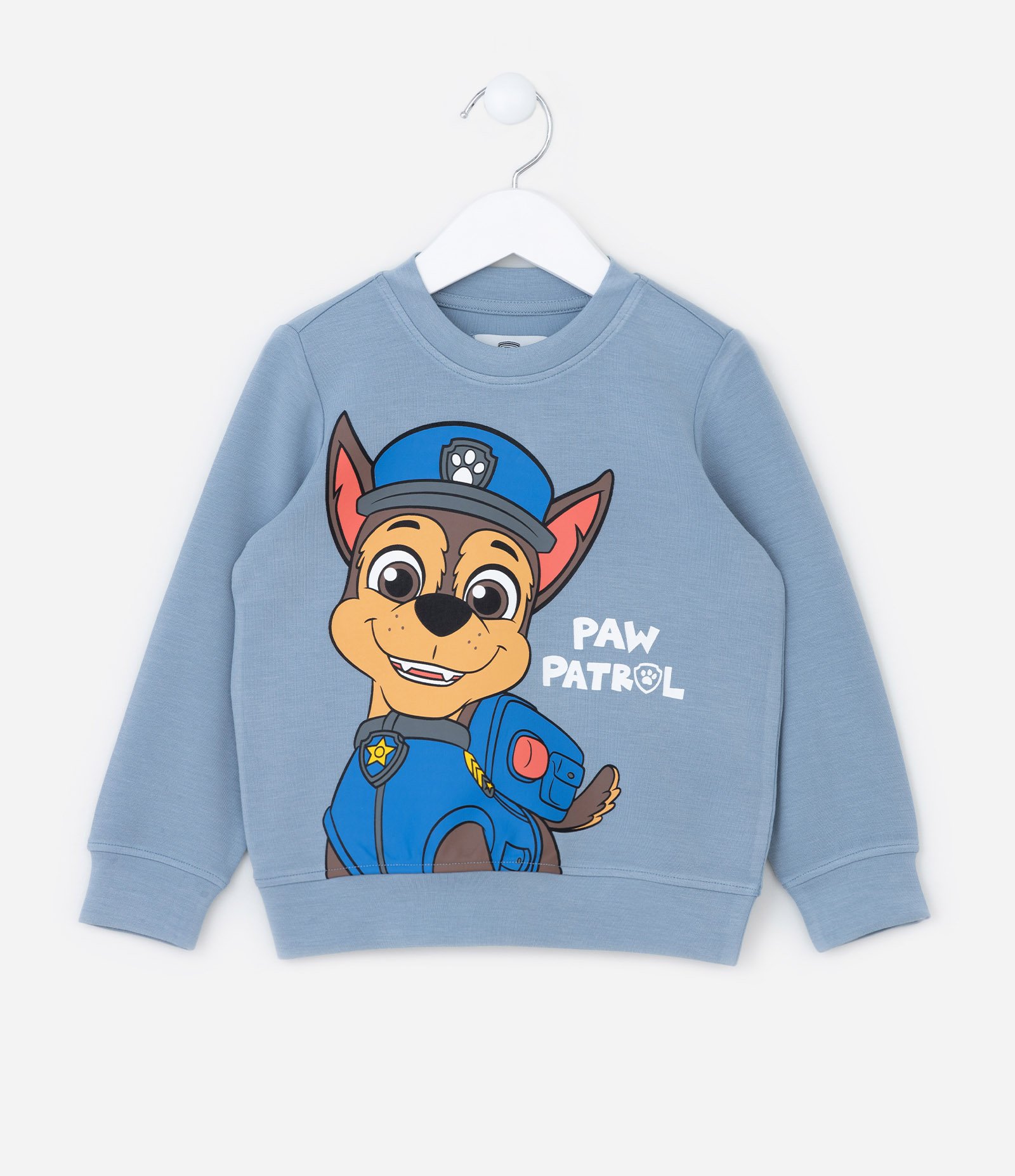 Casaco Infantil em Modal com Estampa do Chase - Tam 2 a 6 Anos Azul 1